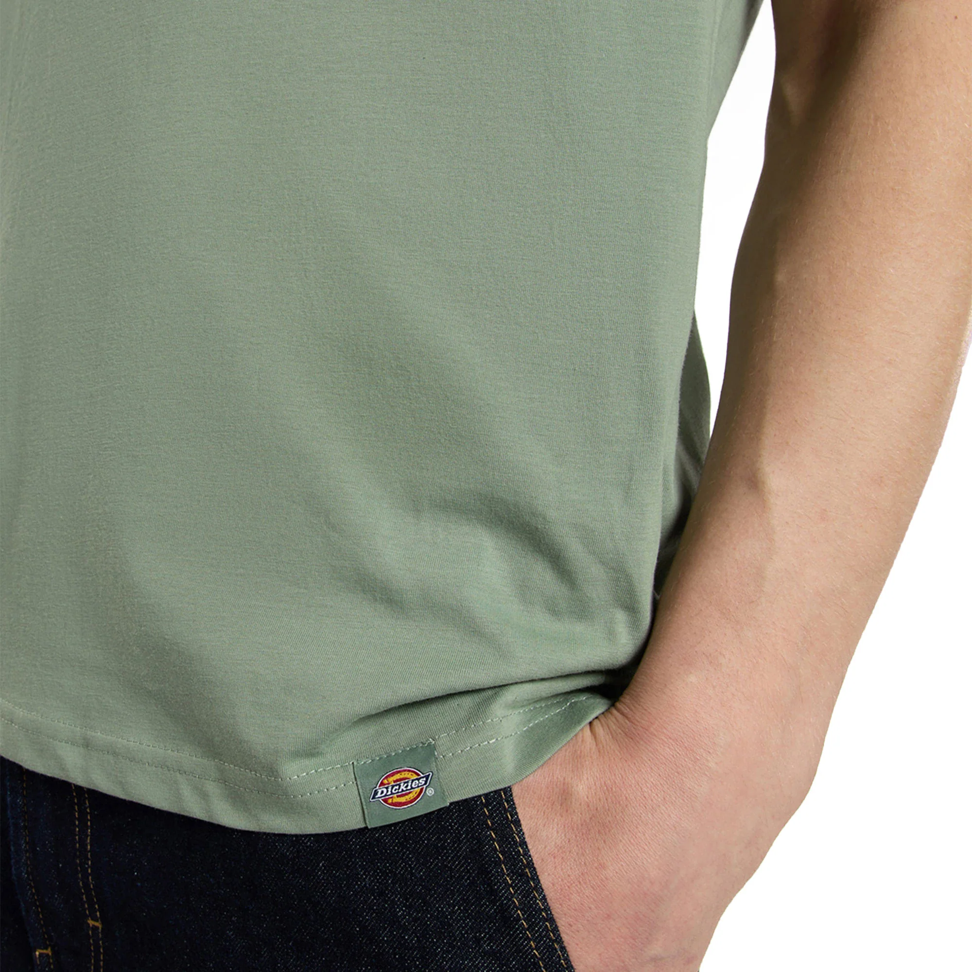 Dickies Aitkin Chest T-Shirt Sea Spray - Image 4