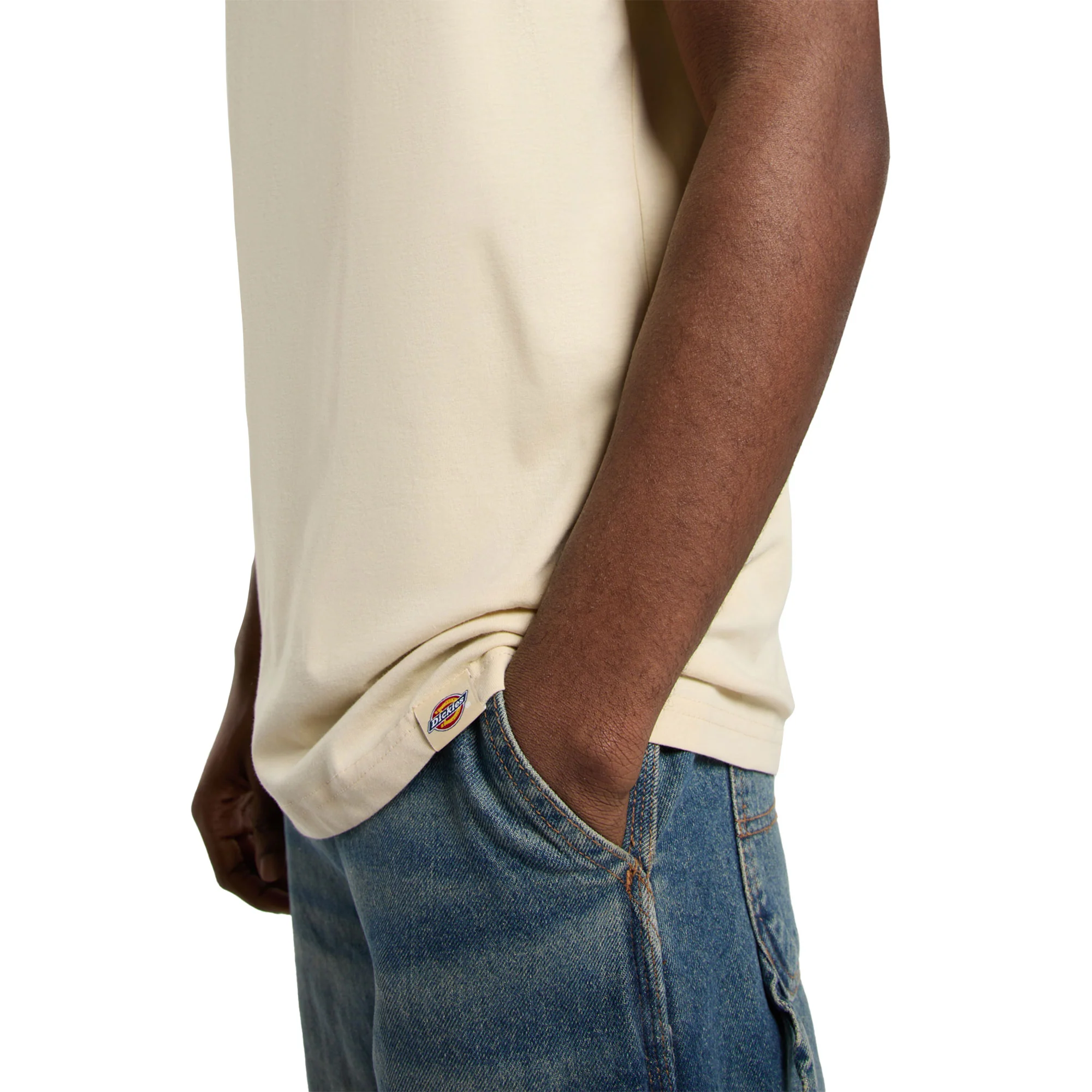 Dickies Aitkin Chest T-Shirt Wood Ash - Image 4