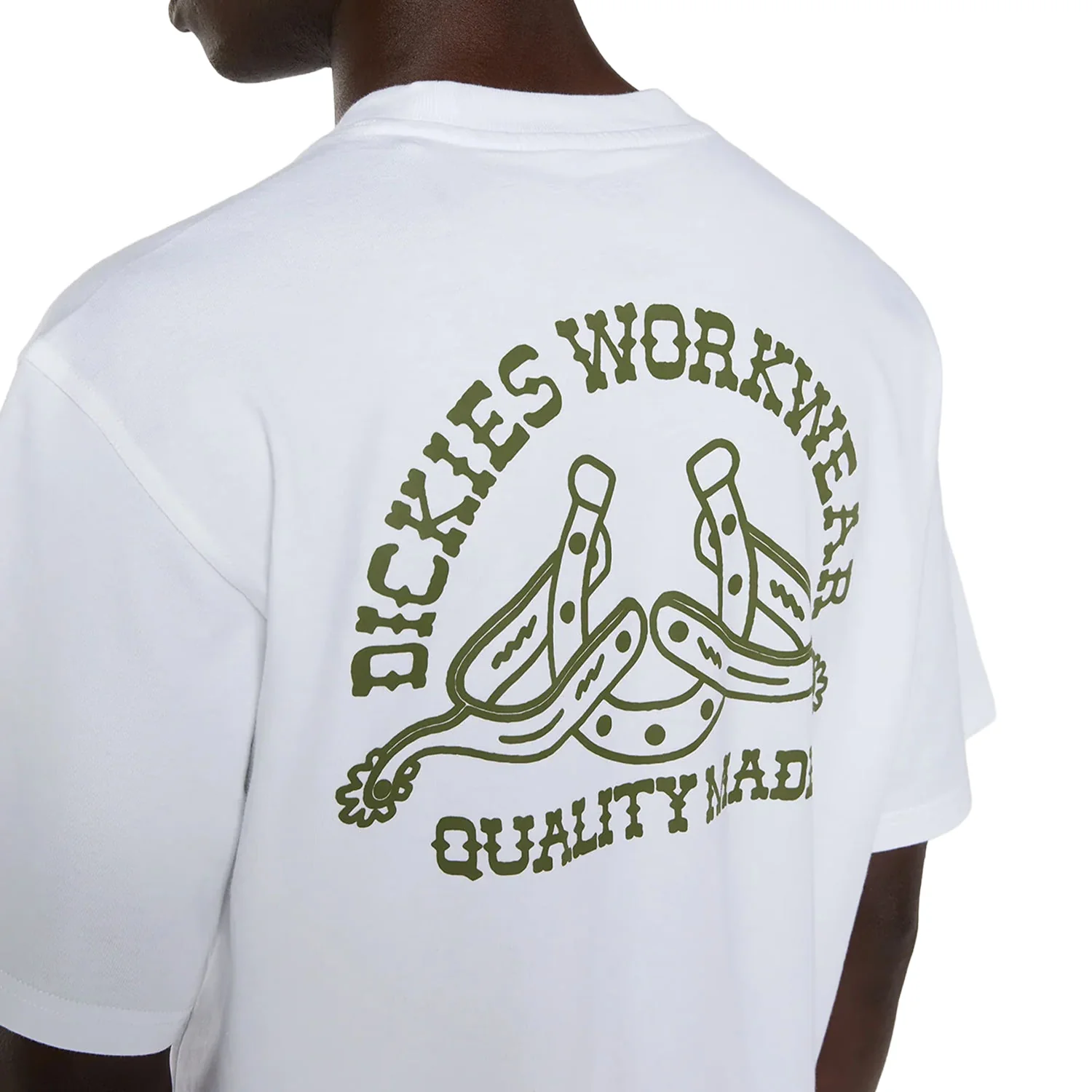 Dickies Bettsville SS Tee White - Image 4