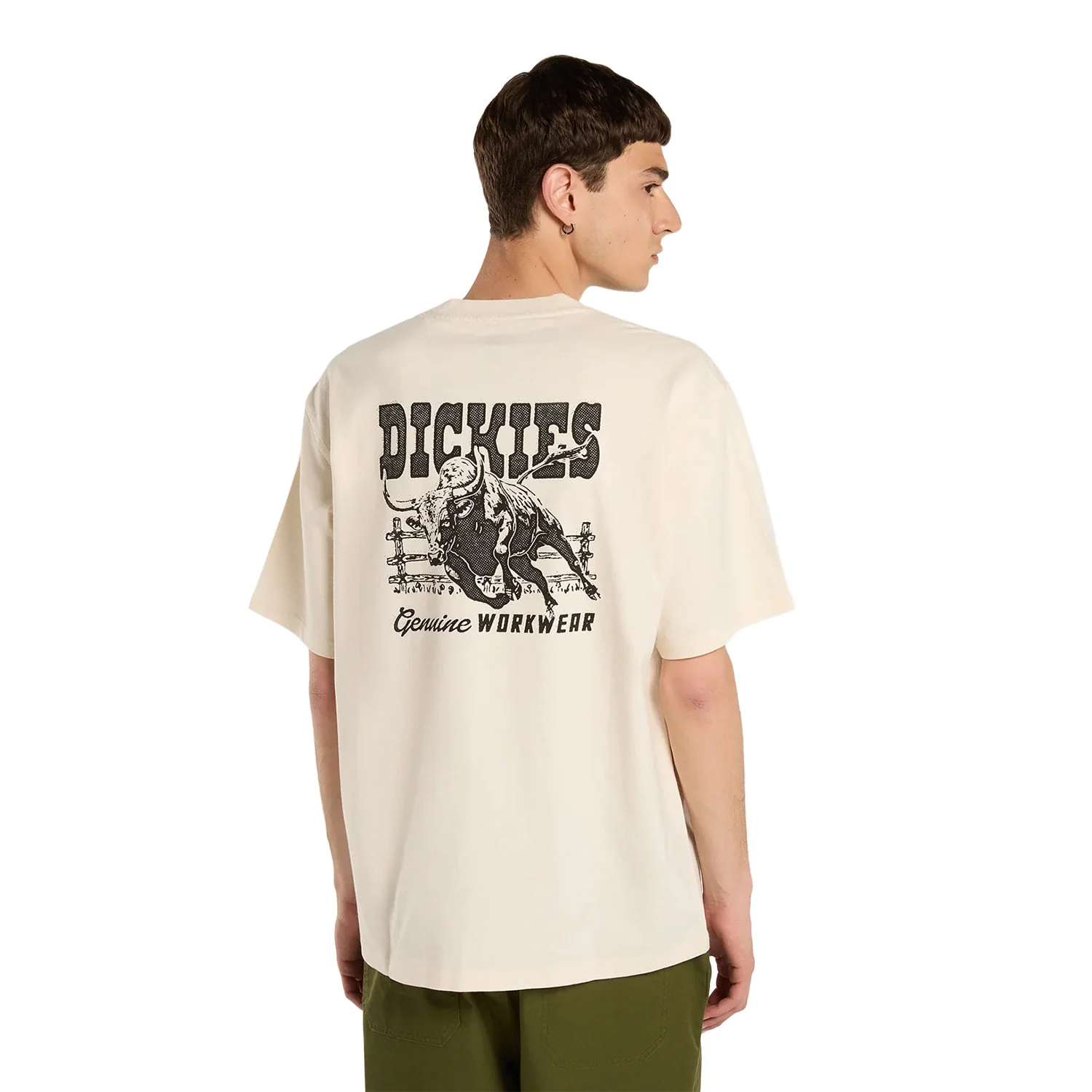 Dickies Buchtell SS Tee Egret - Image 2