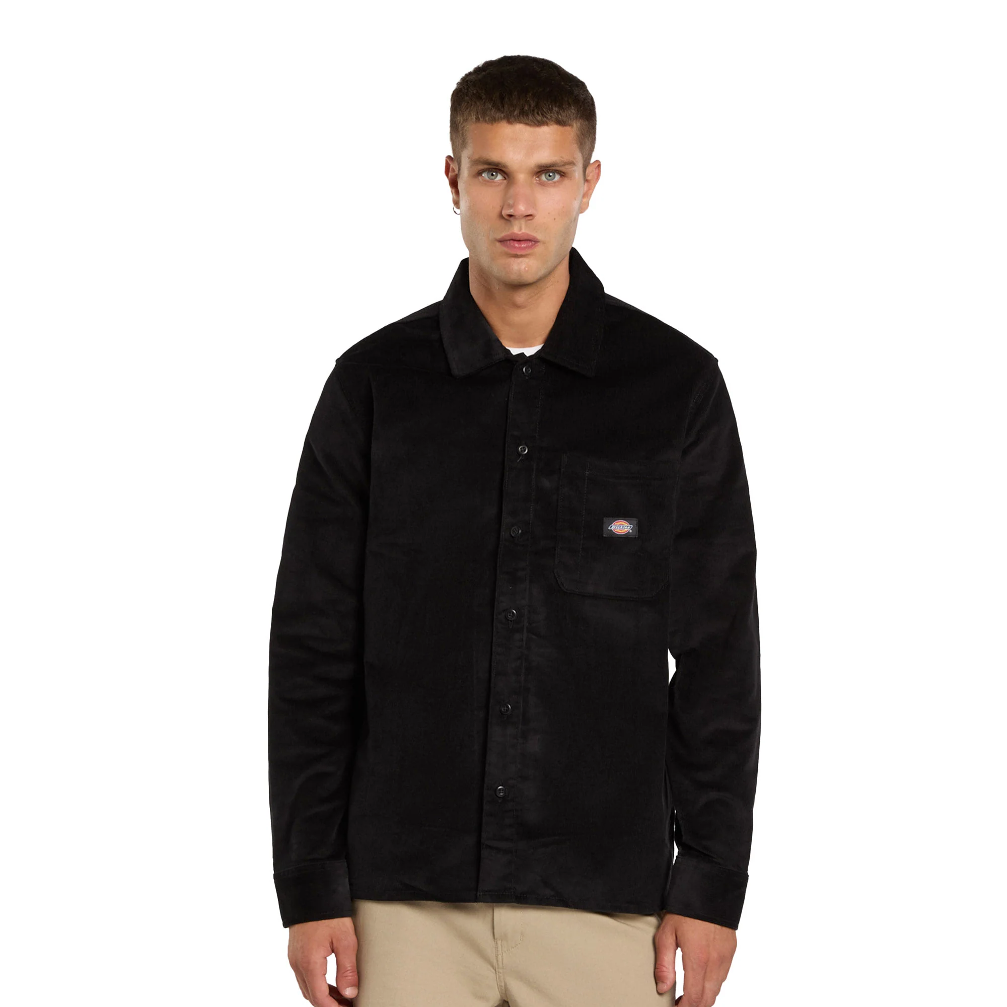 Dickies Corduroy Shirt LS Black