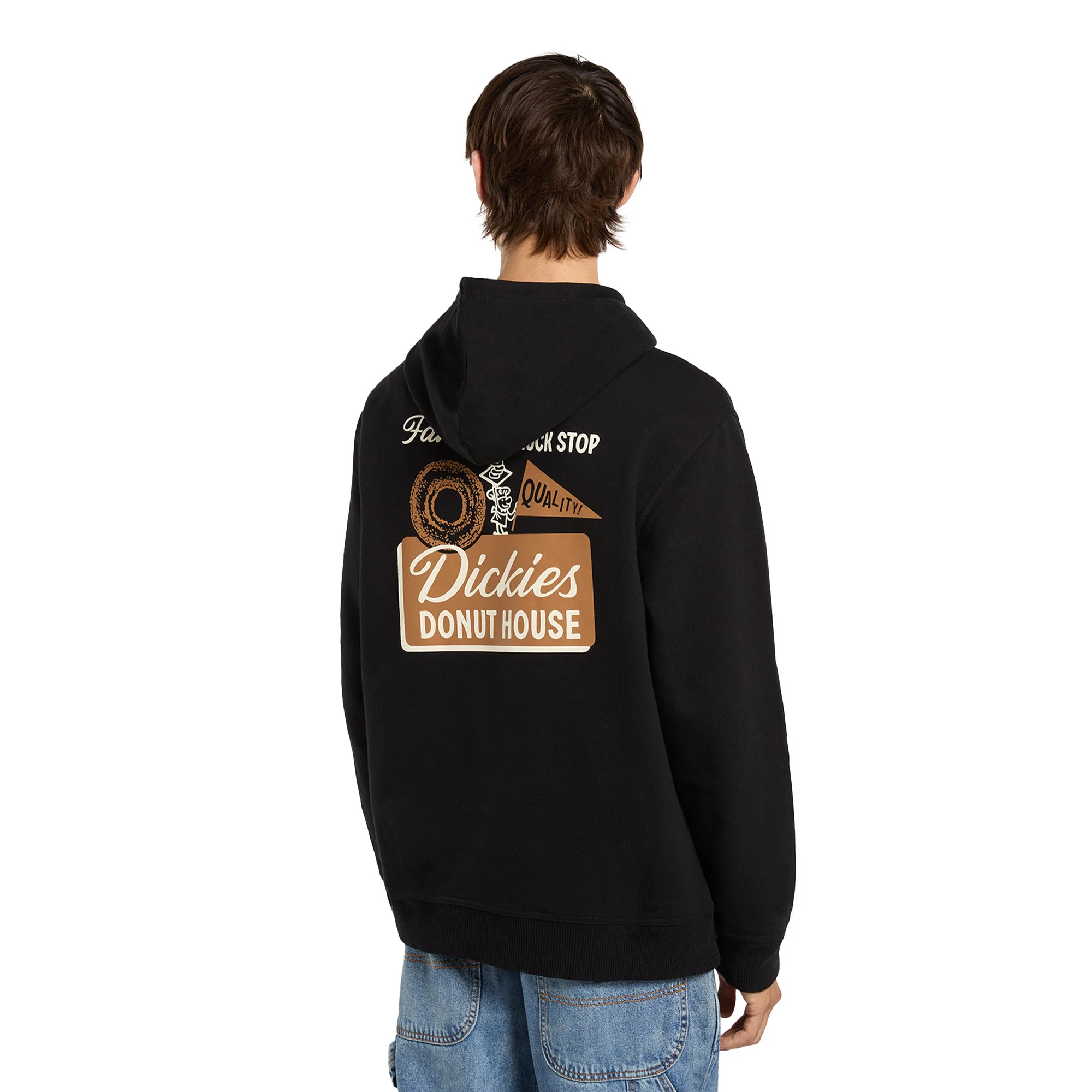 Dickies Donut House Hoodie Black