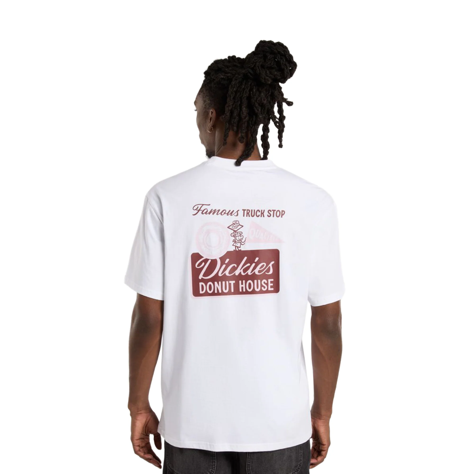 Dickies Donut House SS Tee White