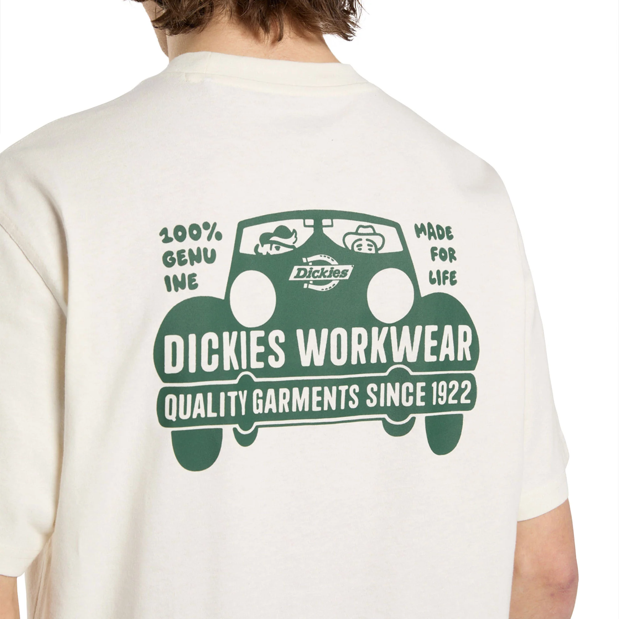 Dickies Gordonsville SS Tee Egret - Image 3