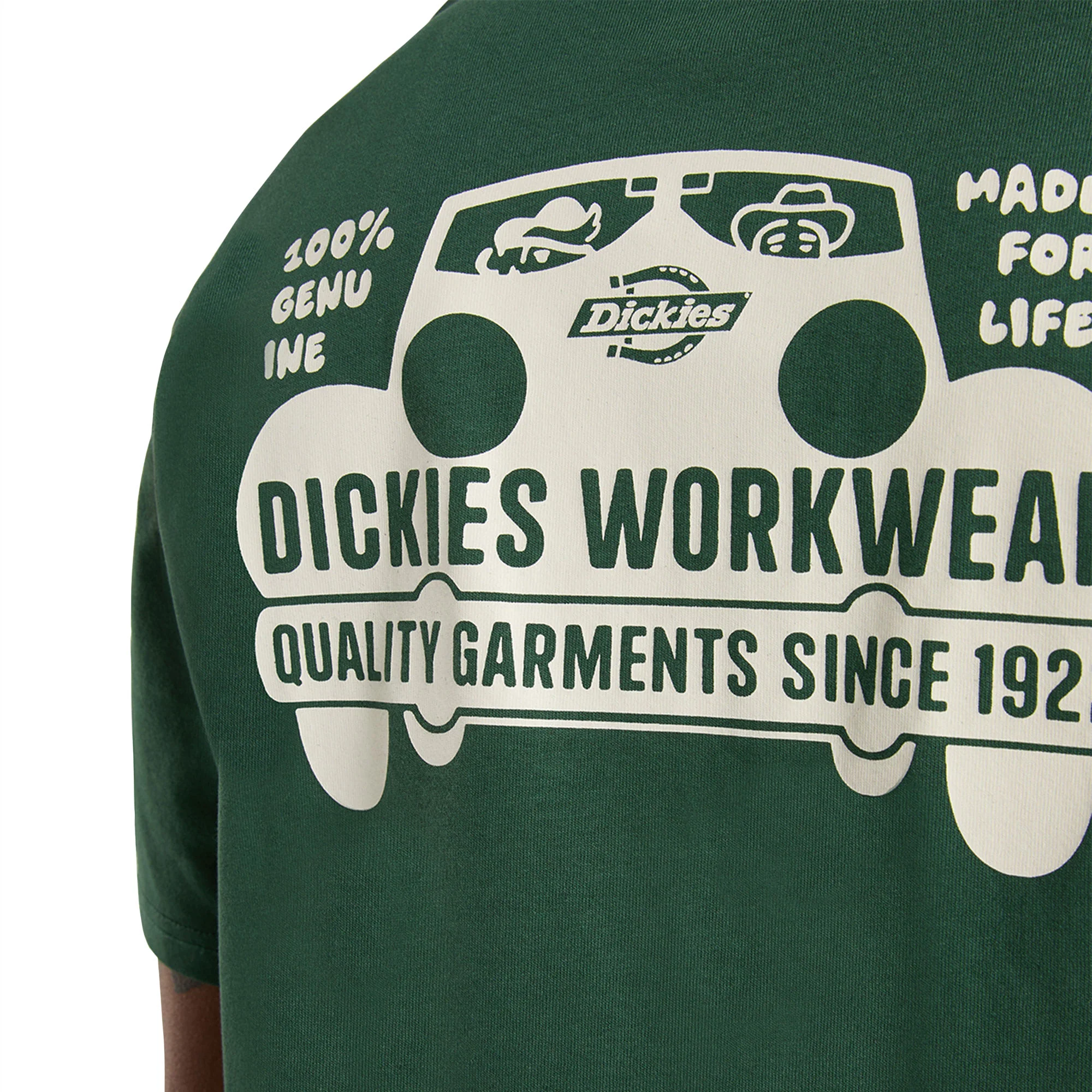 Dickies Gordonsville SS Tee Pine Needle Green - Image 3