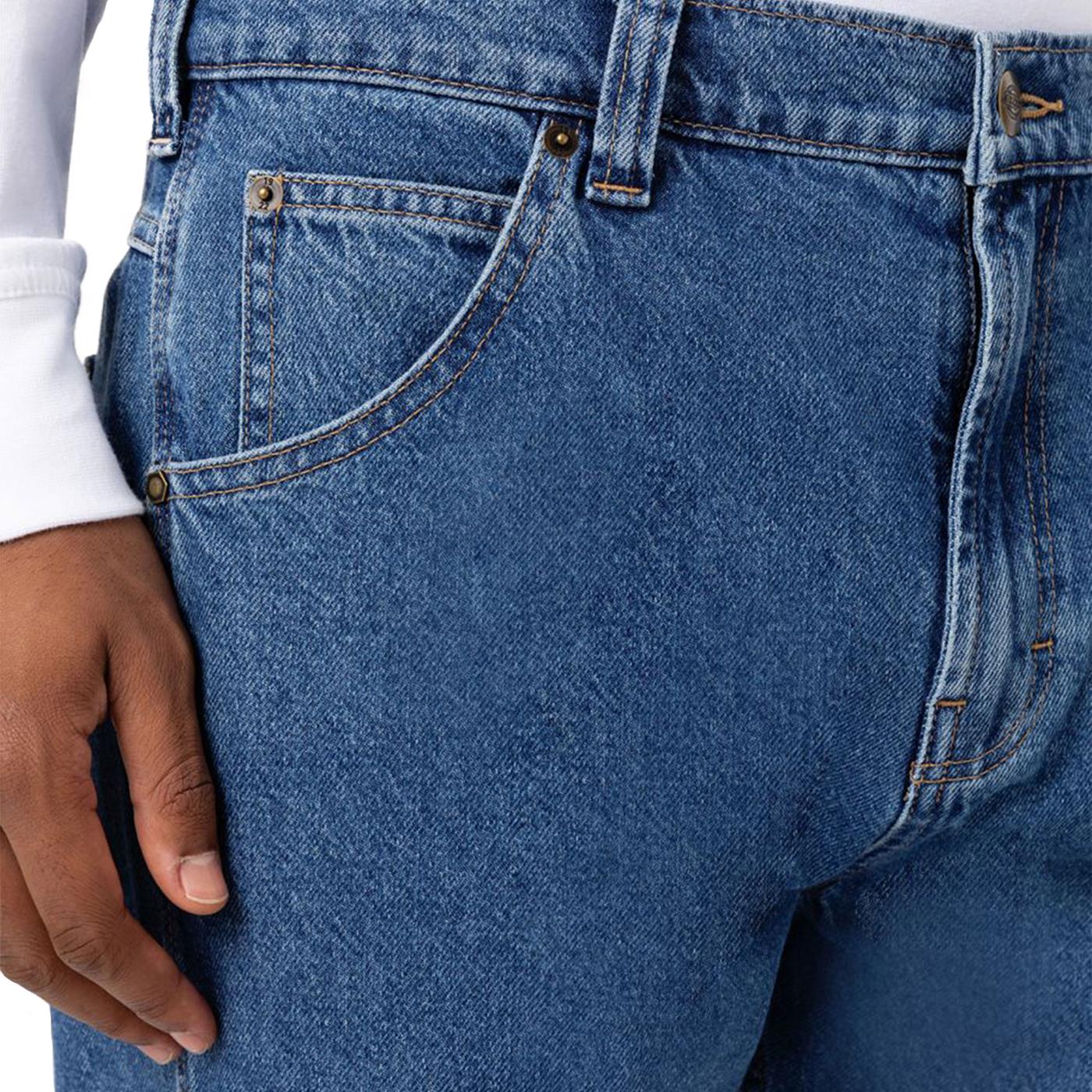 Dickies Houston Denim Jeans Classic Blue - Image 3