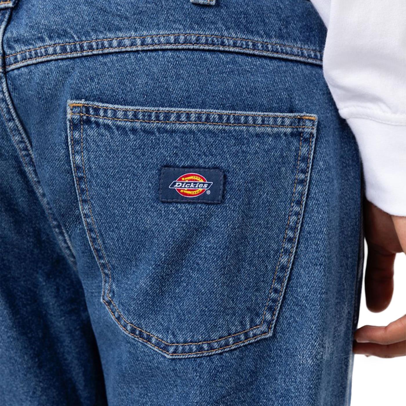 Dickies Houston Denim Jeans Classic Blue - Image 4