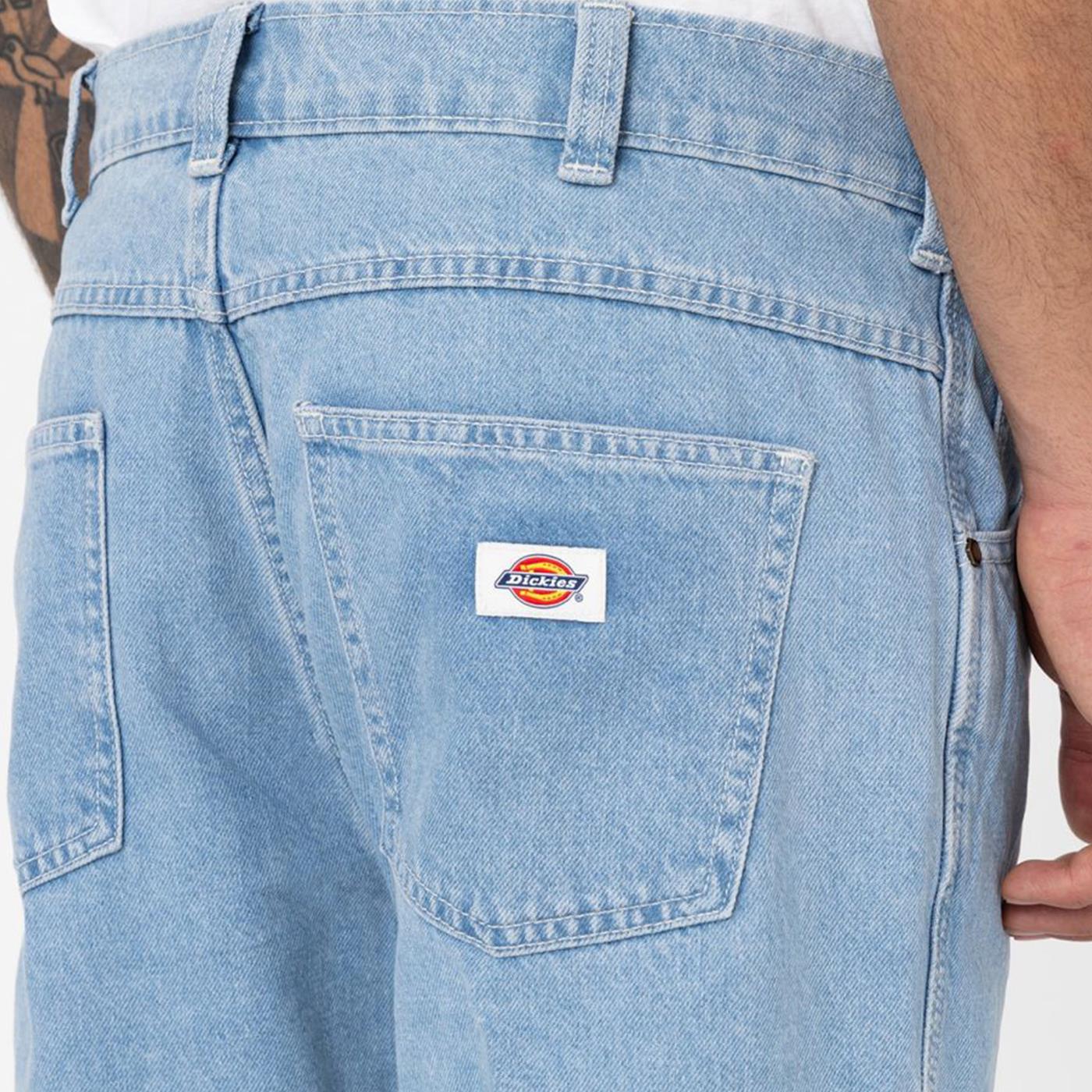 Dickies Houston Denim Pant Vintage Aged Blue - Image 4