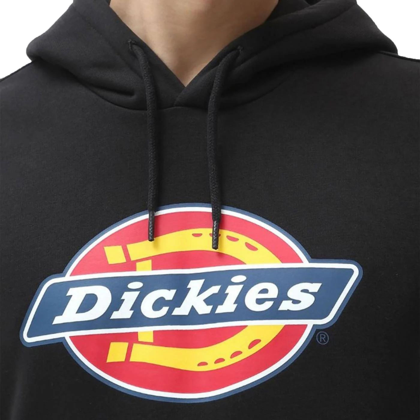 Dickies Icon Logo Hoodie Sweat Black - Image 3