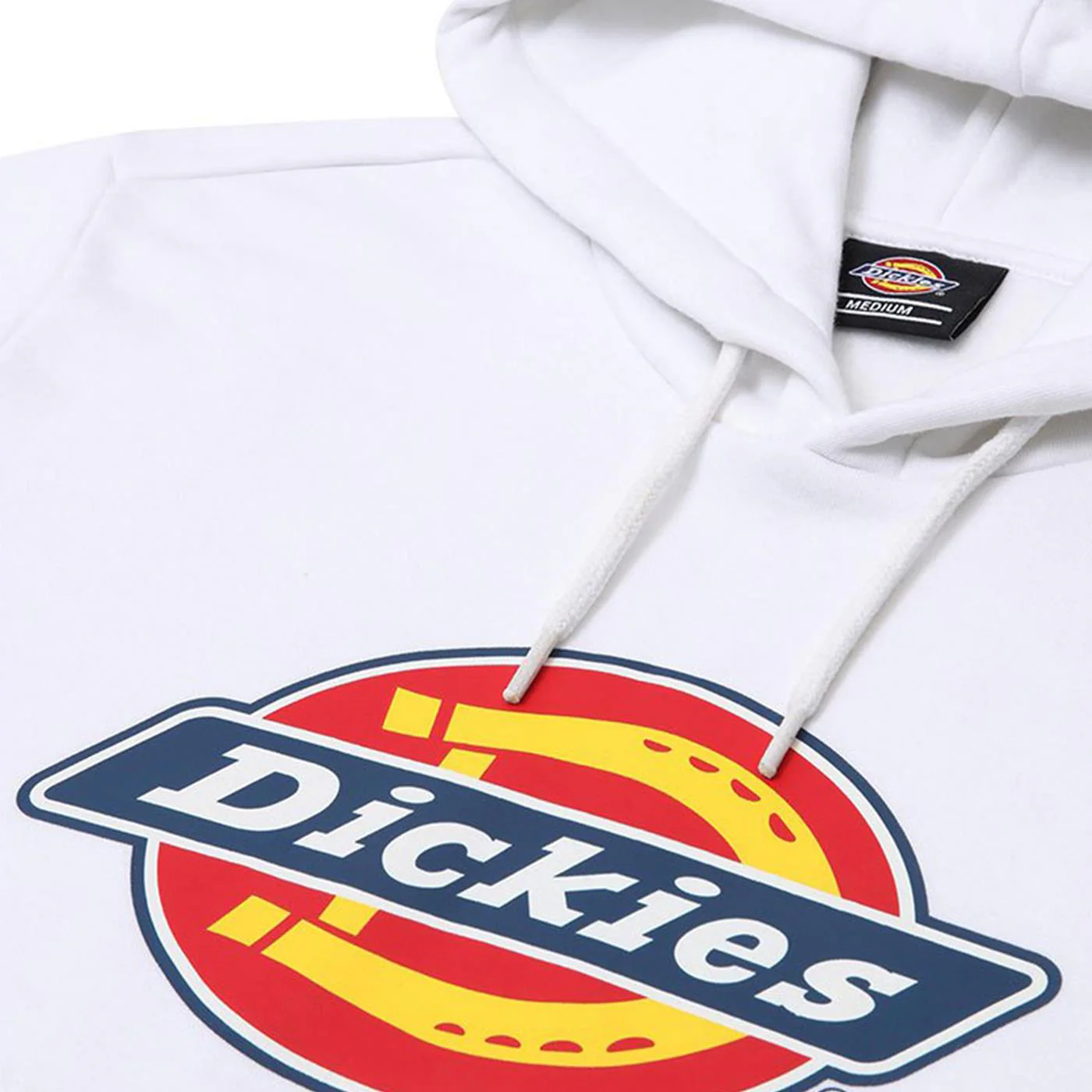 Dickies Icon Logo Hoodie Sweat White - Image 3