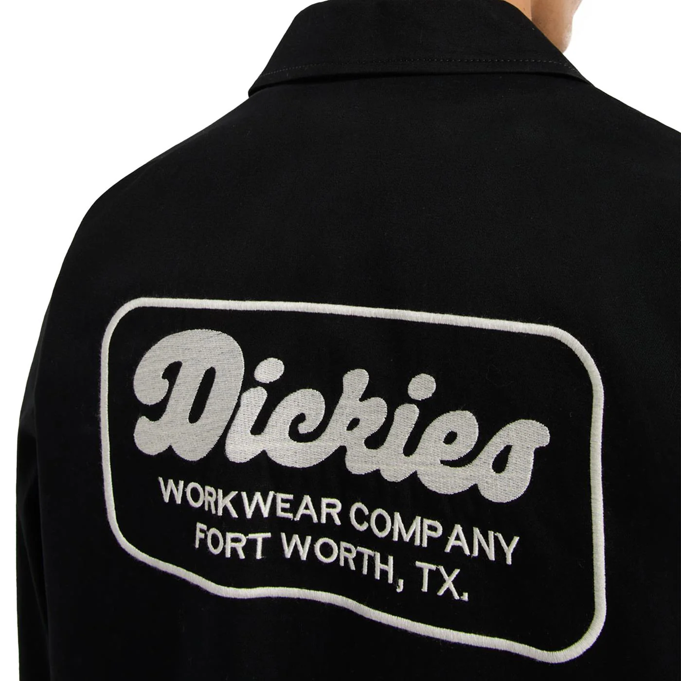 Dickies Lewistown LS Shirt Black - Image 3