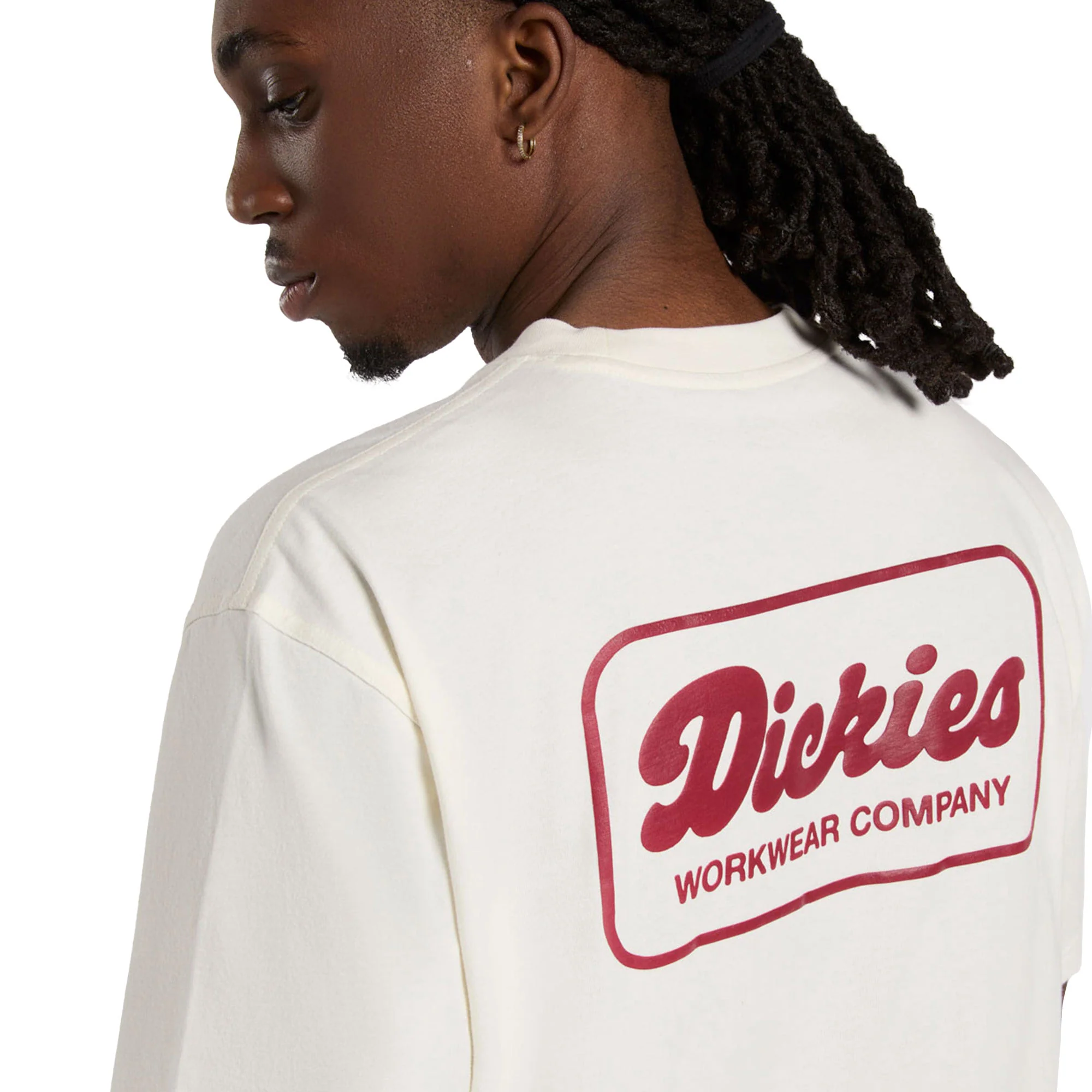 Dickies Lewistown SS Tee Egret - Image 4