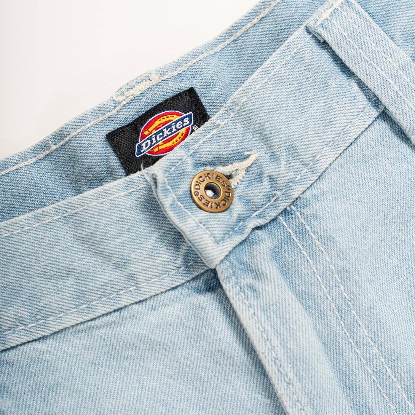Dickies Madison Denim Short Vintage Aged Blue - Image 3