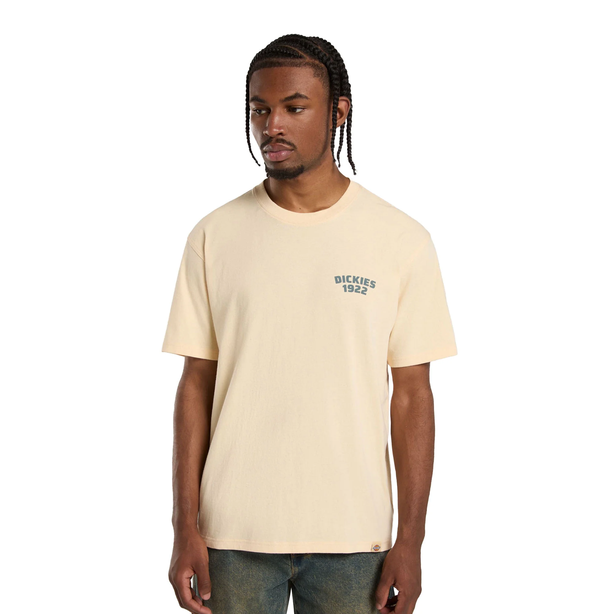 Dickies Mechanic SS Tee Corn Husk - Image 2