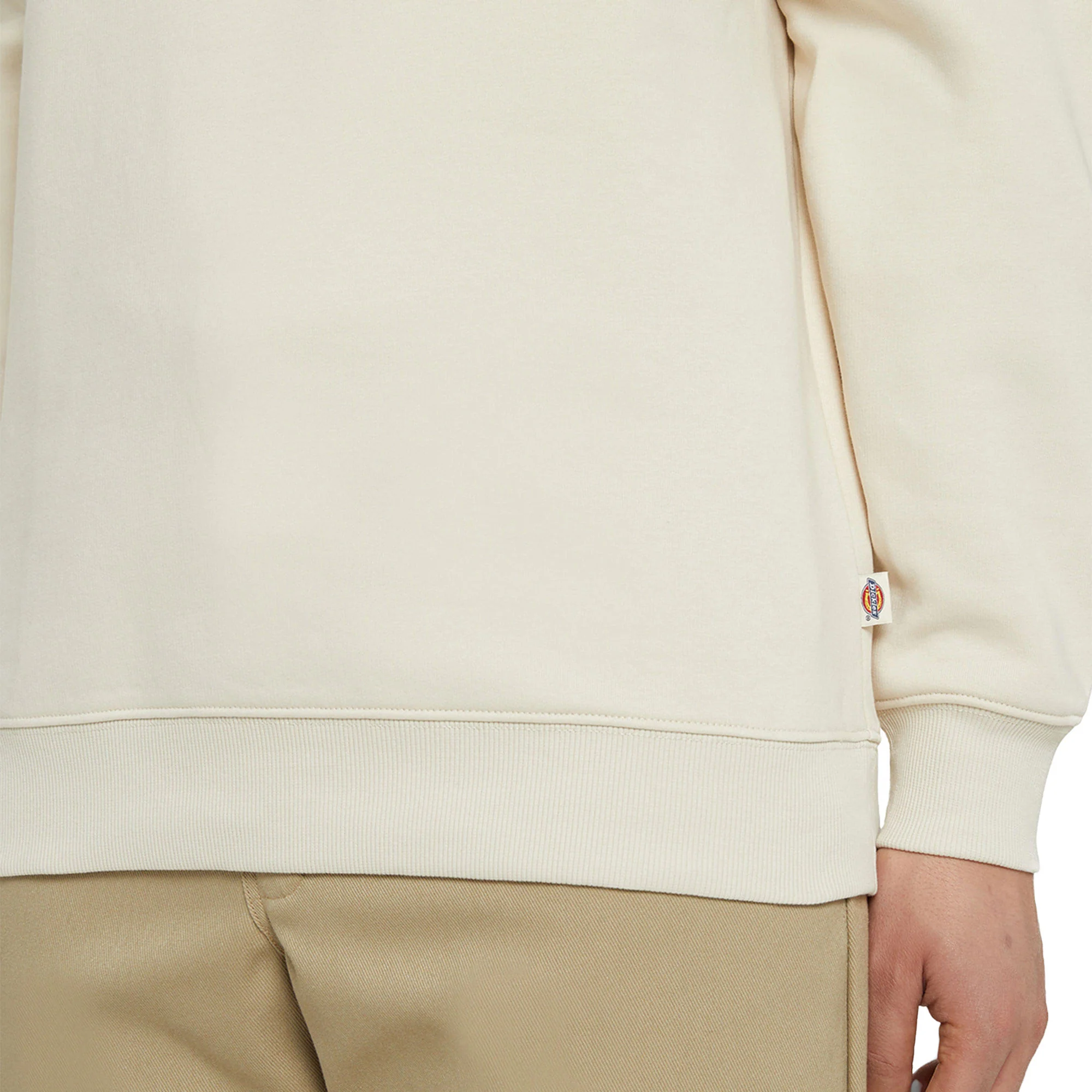 Dickies Oakport Crew Sweat Whitecap Grey - Image 4