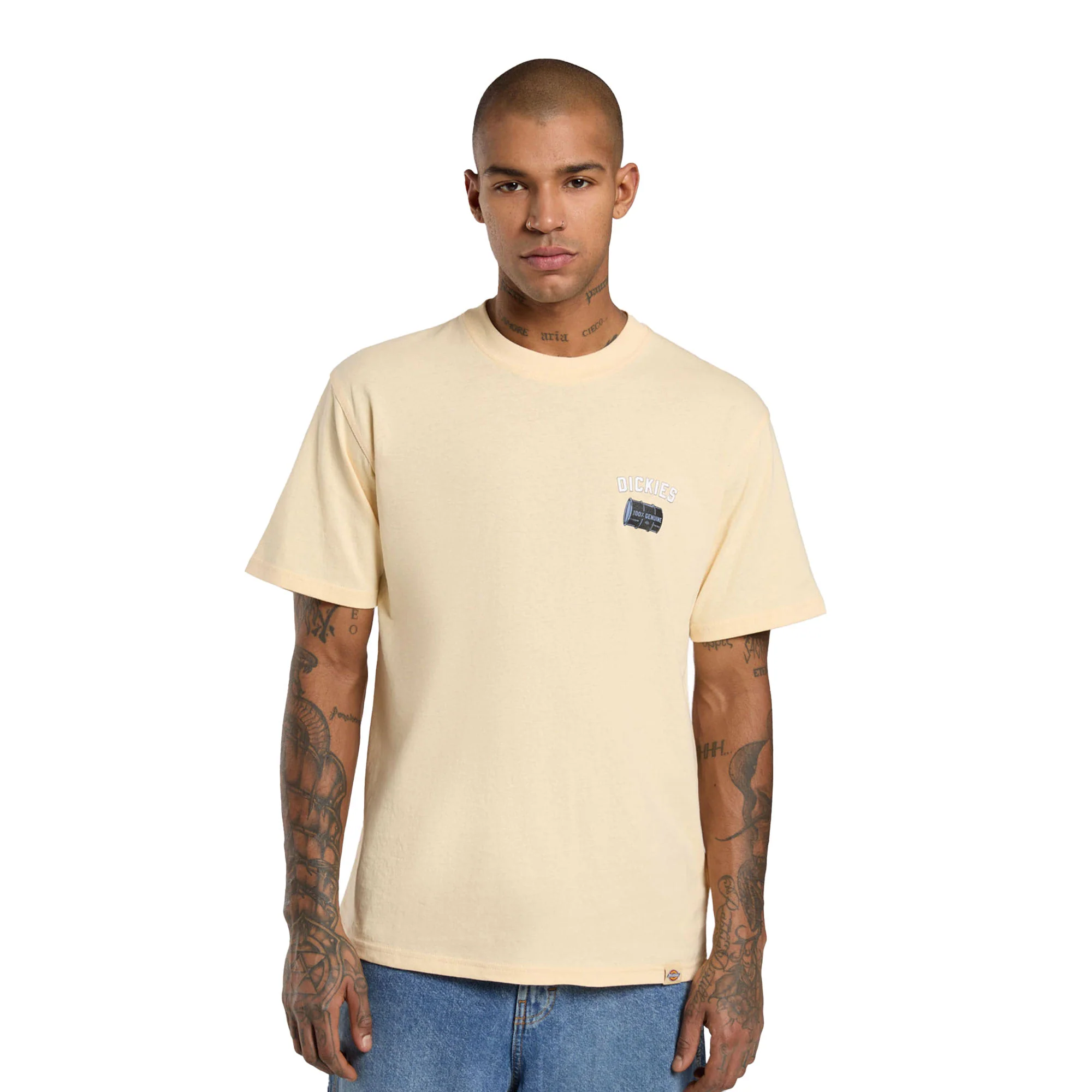 Dickies Service Crew SS Tee Corn Husk - Image 2