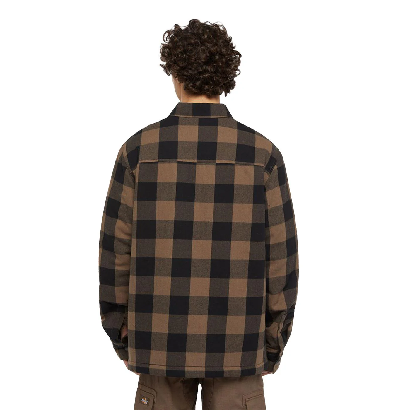 Dickies Sherpa Lined Sacramento Shirt Mushroom - Image 2