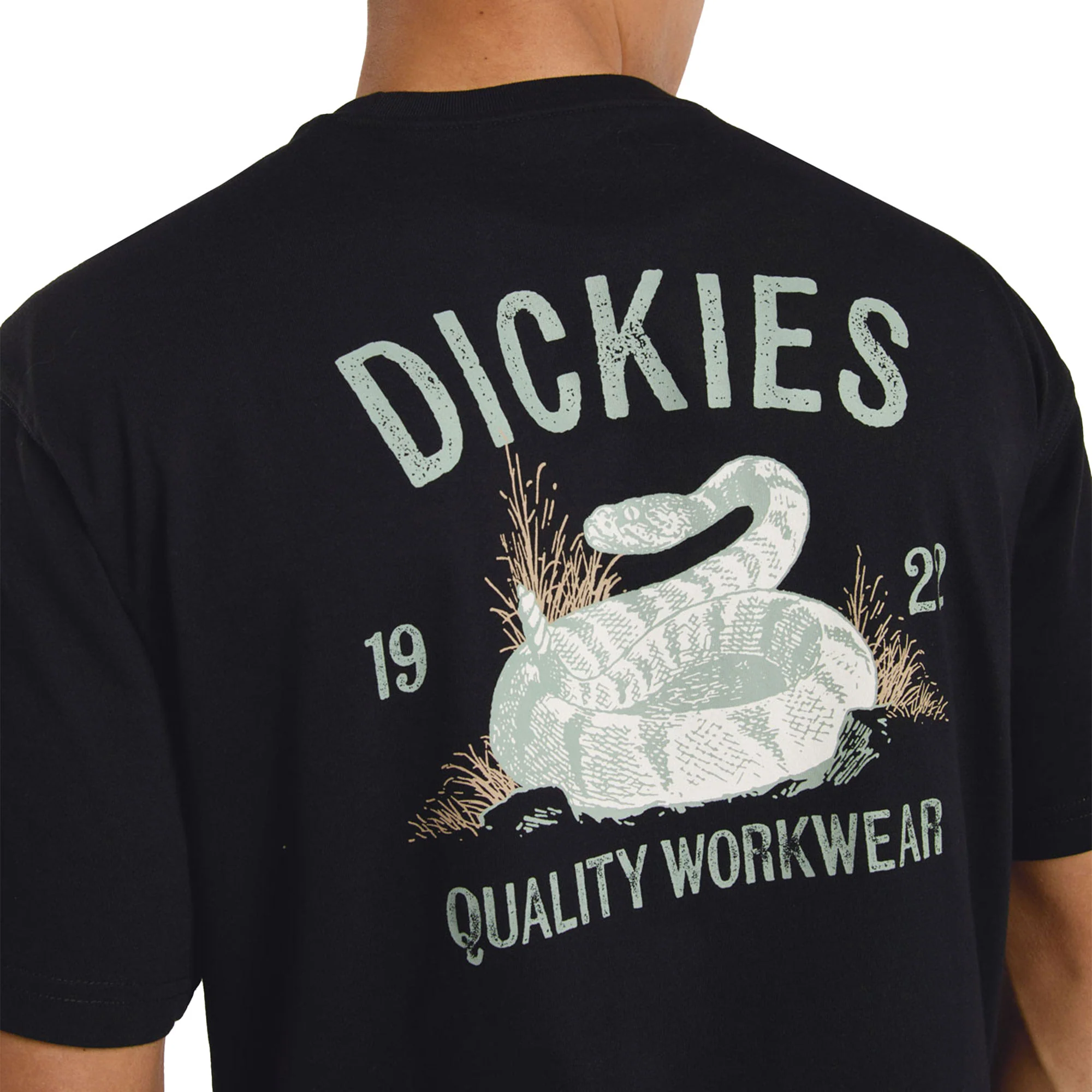 Dickies Snake SS Tee Black - Image 4