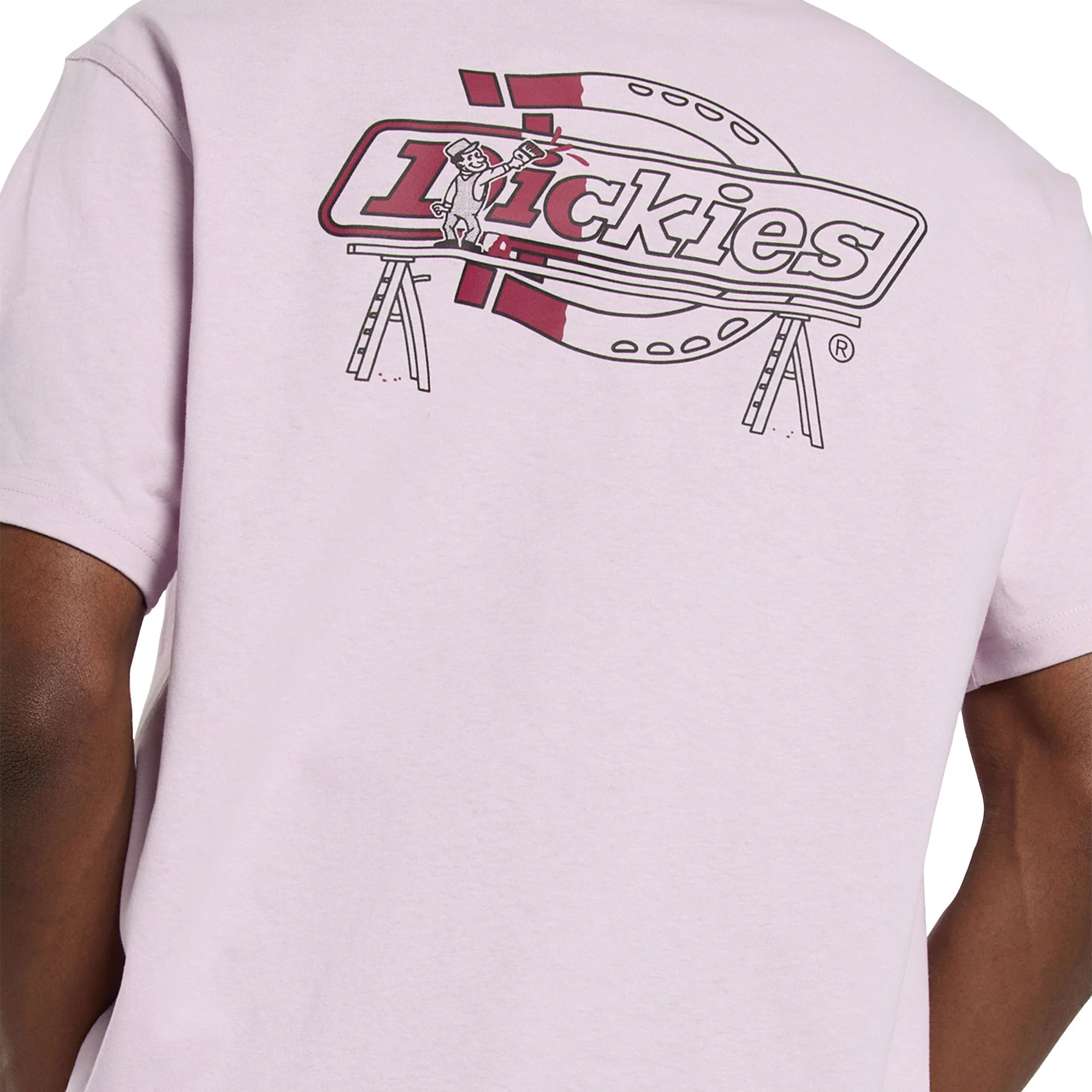 Dickies Statesville SS Tee Winsome Orchid - Image 3