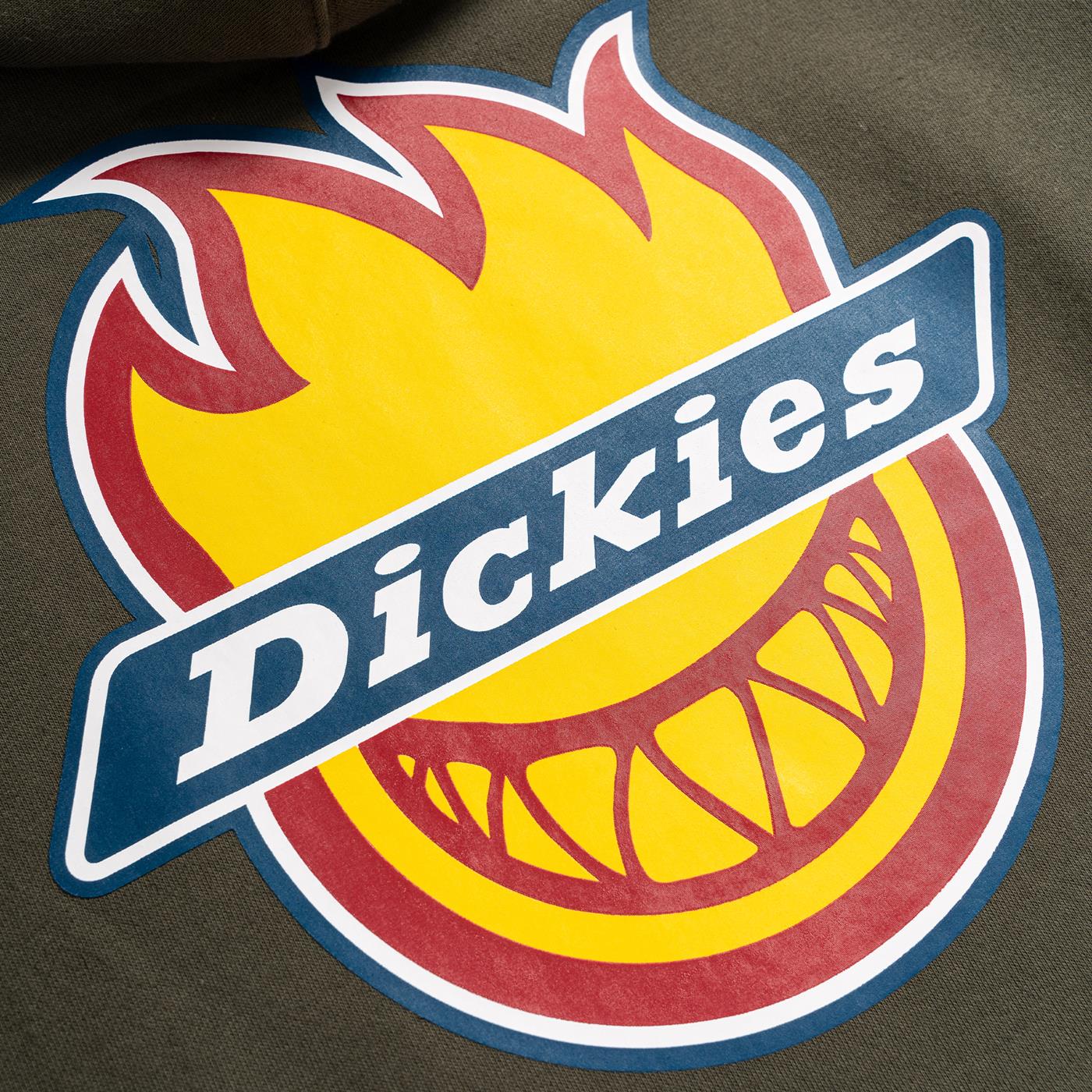 Dickies x Spitfire Hoodie Olive Green - Image 6