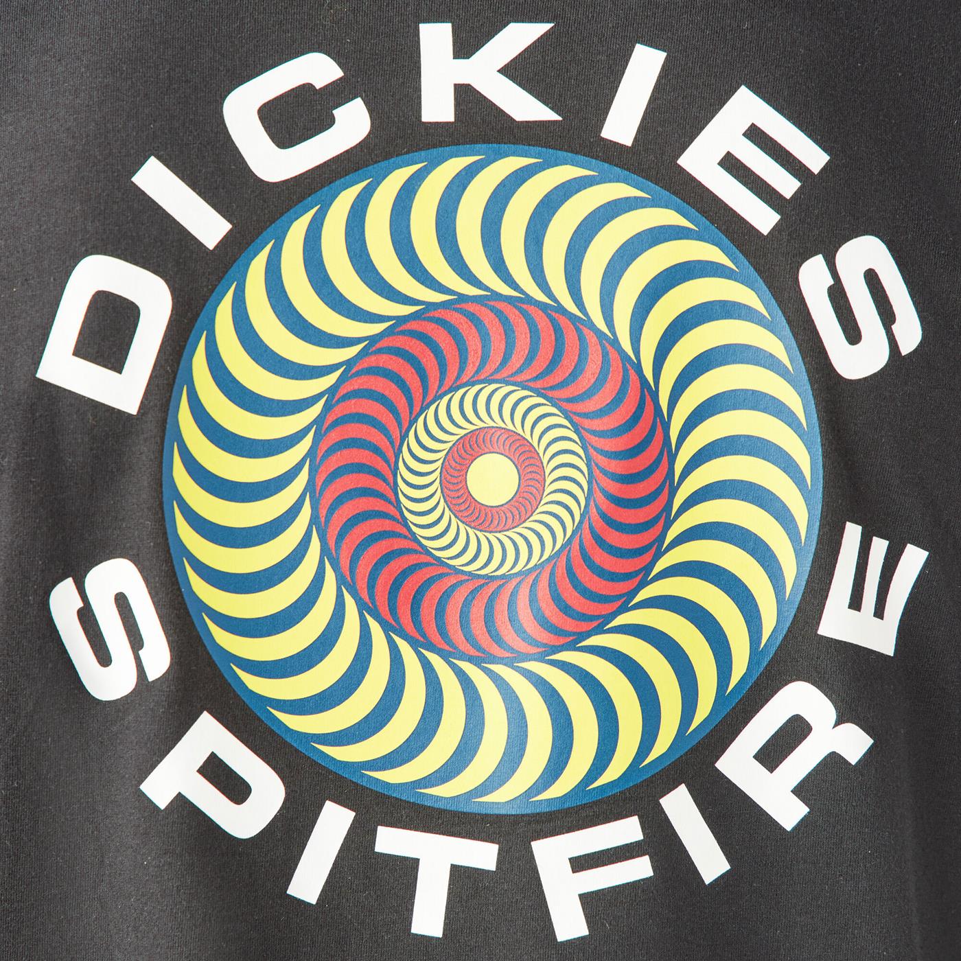 Dickies x Spitfire Tee Black - Image 3