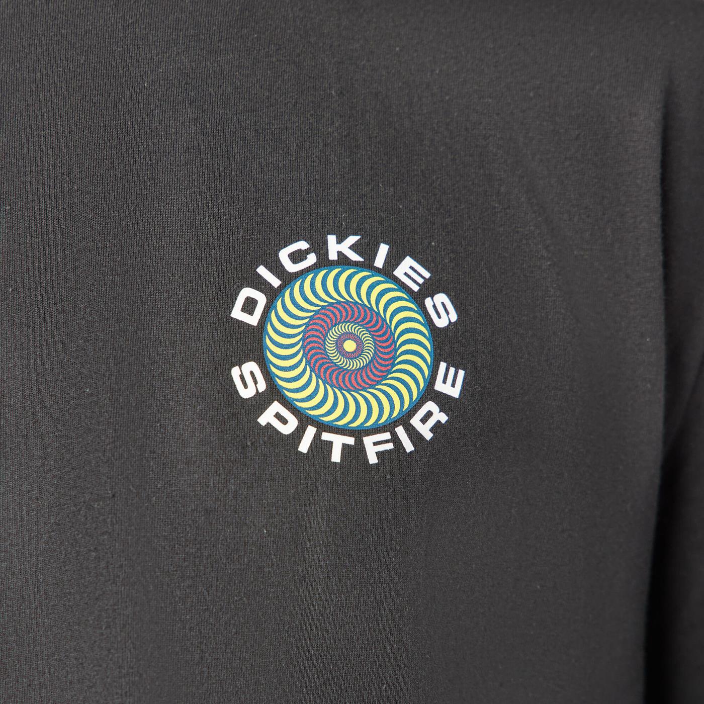 Dickies x Spitfire Tee Black - Image 4