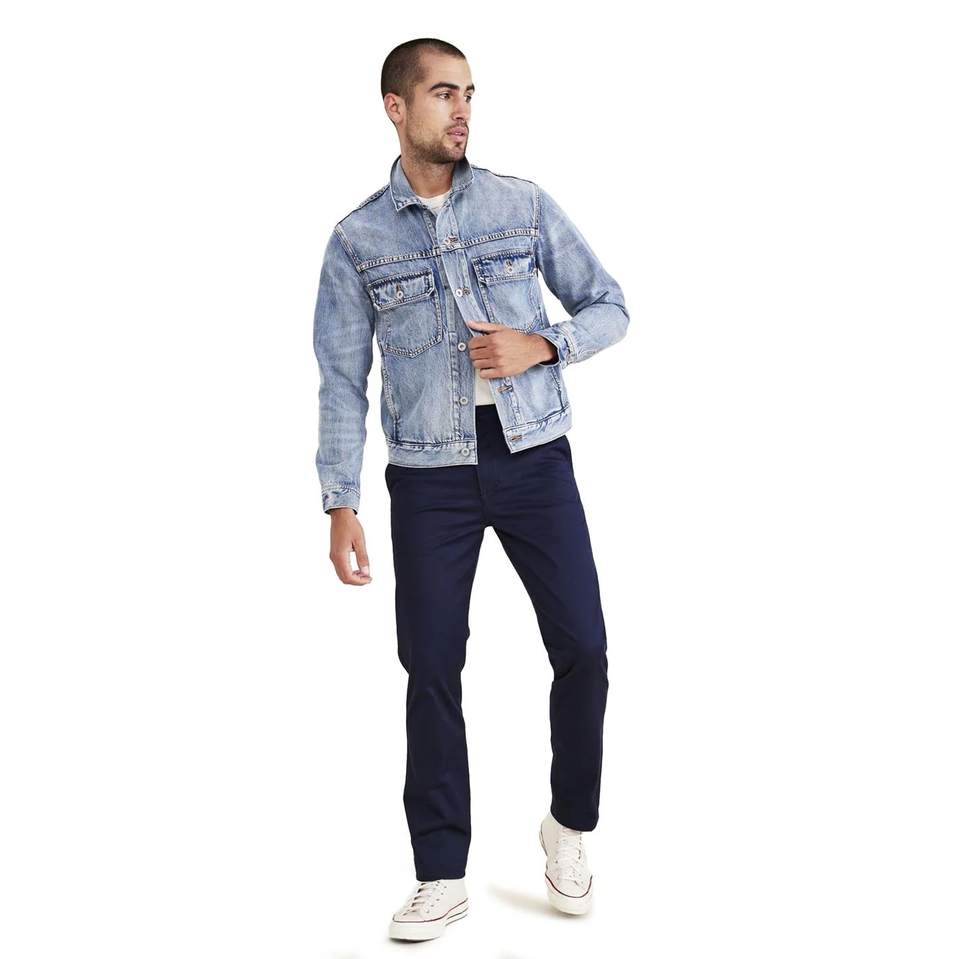 Dockers Original Chino Opp Slim Navy Blazer - Image 4