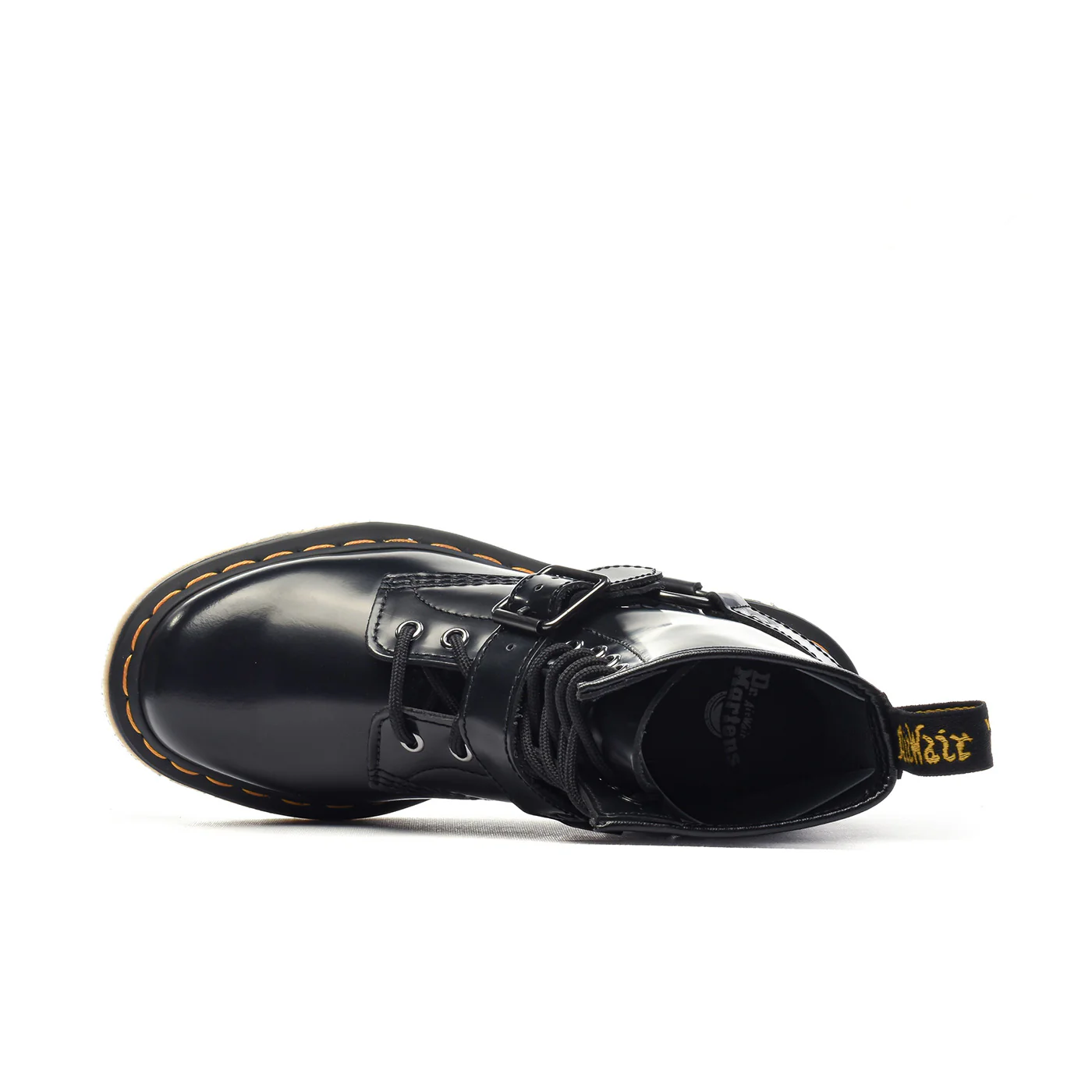 Dr. Martens 1460 Harness Black Polished Smooth - Image 5