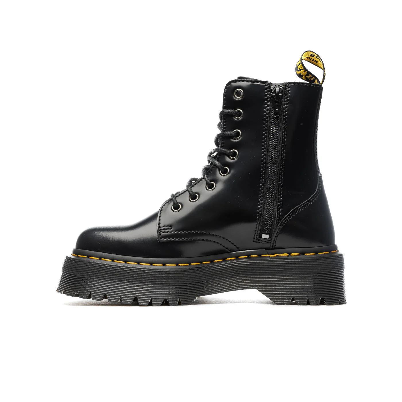 Dr. Martens Jadon Polished Smooth Black - Image 2
