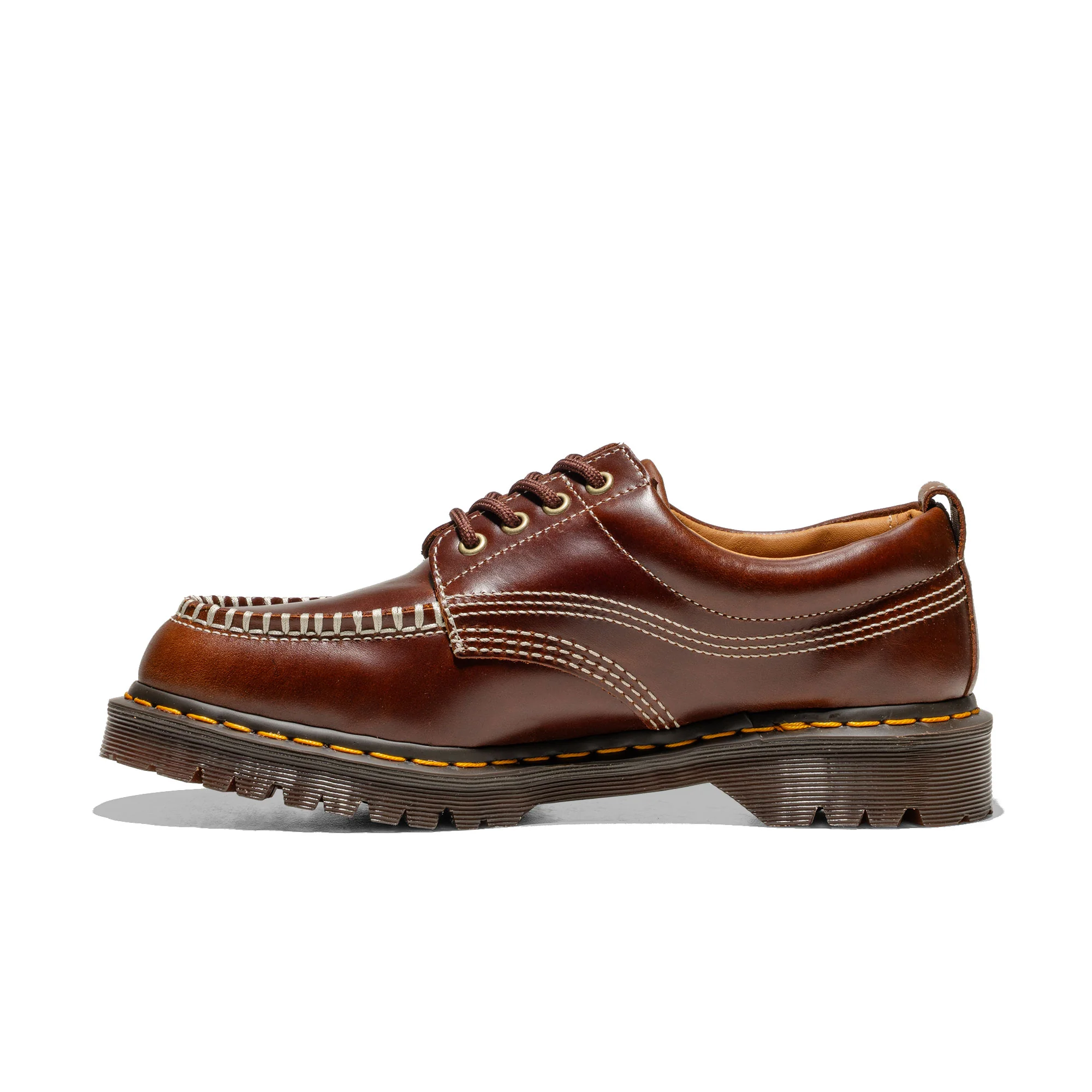 Dr. Martens Lowell Leather Moc Toe Butterscotch - Orleans - Image 3