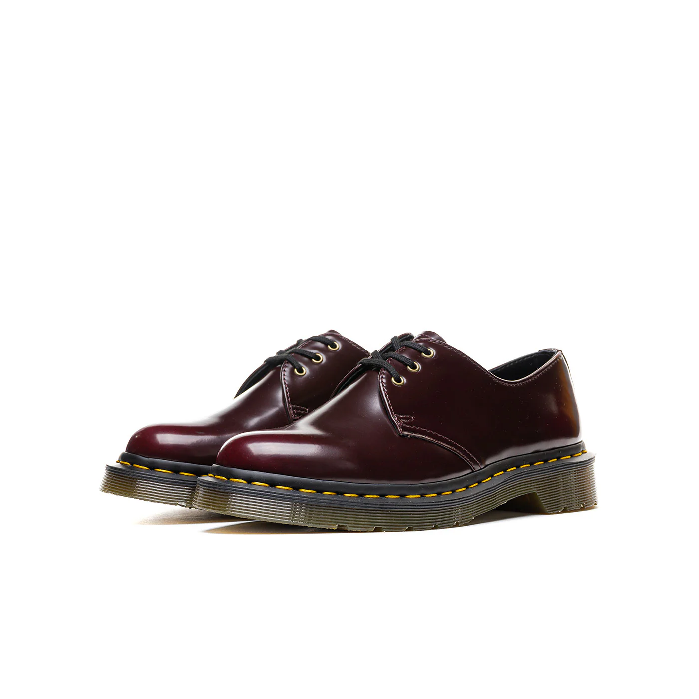 Dr. Martens Vegan 1461 Oxford Rub Off Cherry Red - Image 3