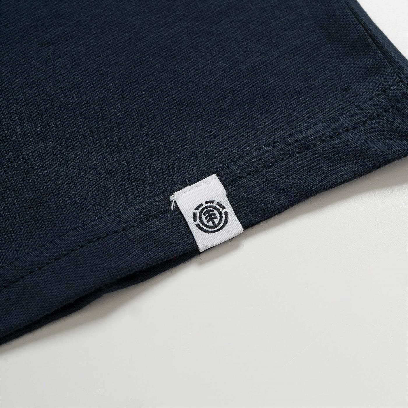 Element Basic Crew SS T-Shirt Eclipse Navy - Image 3