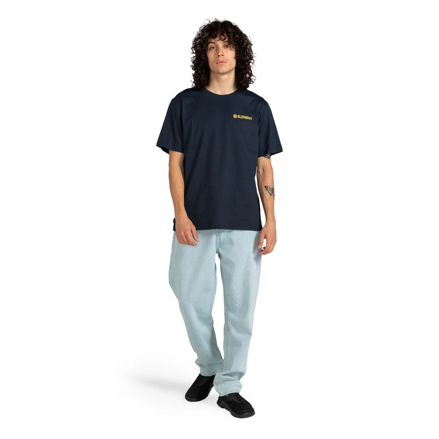 Element Blazin Chest T-Shirt Eclipse Navy - Image 3