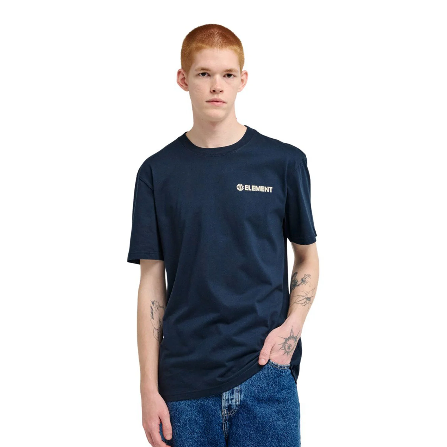 Element Blazin Chest T-Shirt Eclipse Navy