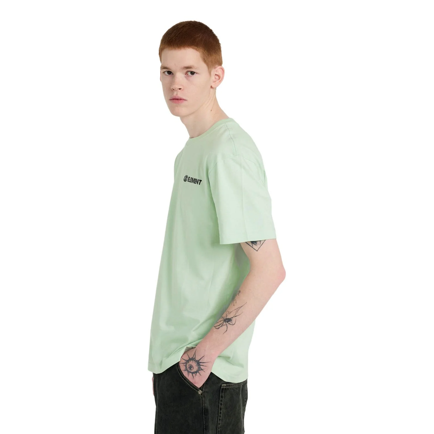 Element Blazin Chest T-Shirt Green Lily - Image 3
