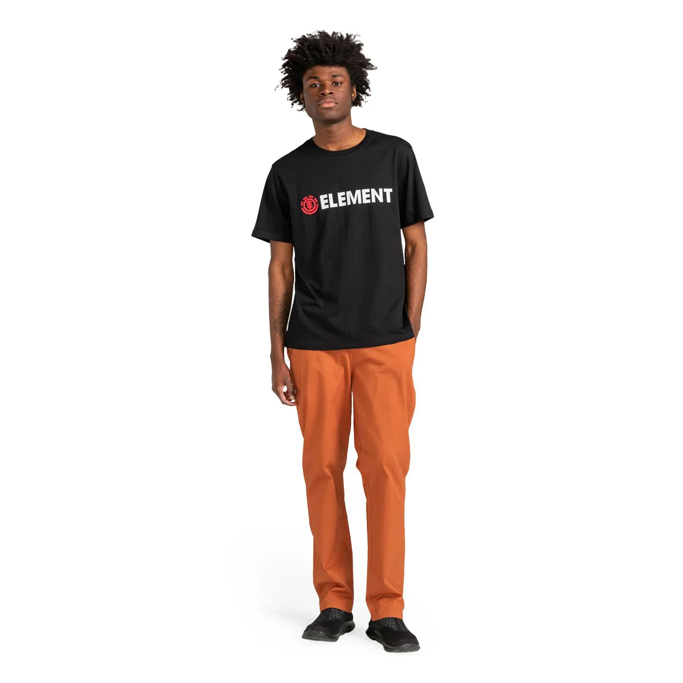 Element Blazin T-Shirt Flint Black - Image 3
