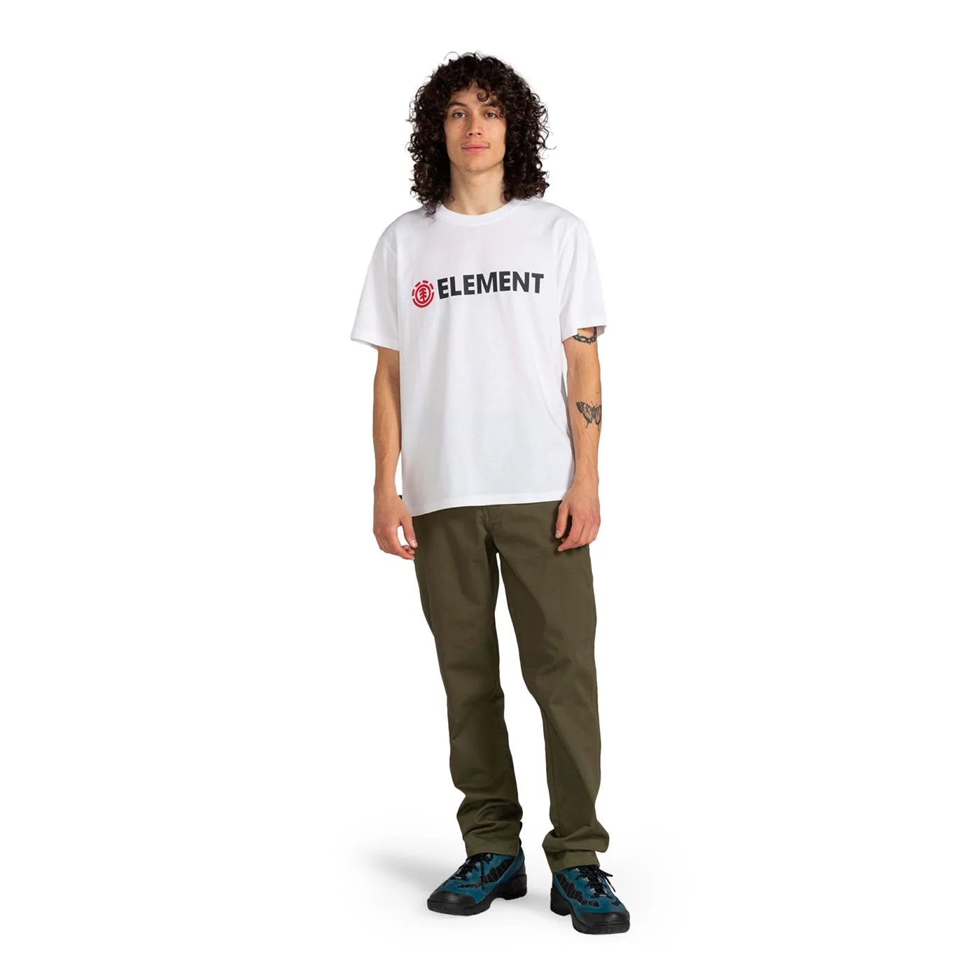 Element Blazin T-Shirt Optic White - Image 3