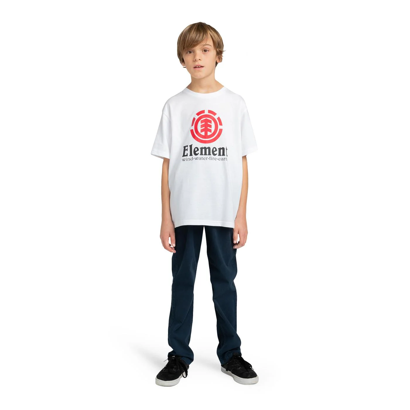 Element Boy Vertical T-Shirt Optic White - Image 3