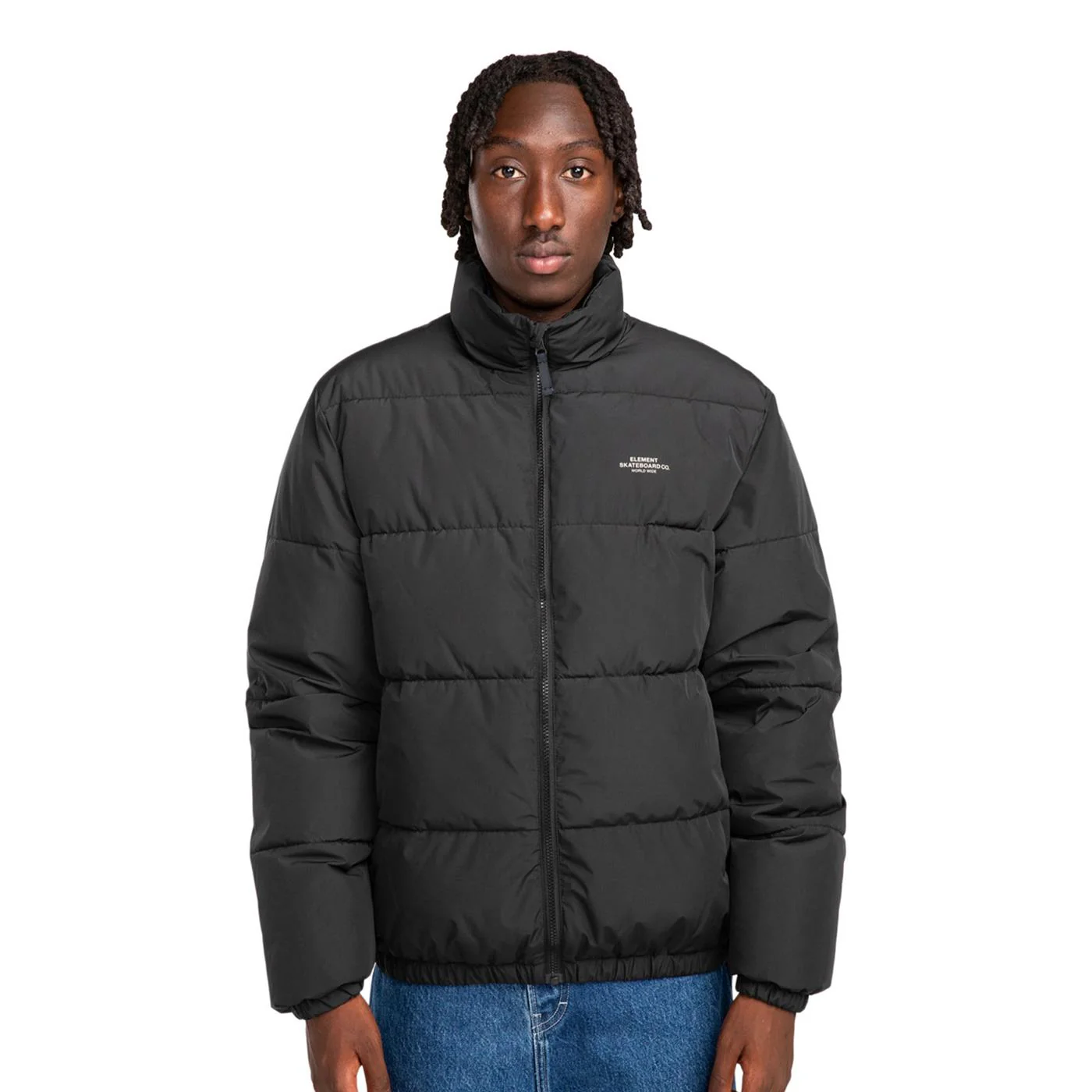 Element Classic Puffa Jacket Flint Black