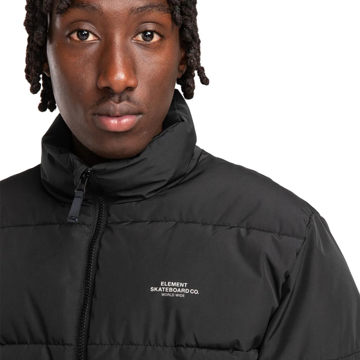 Element Classic Puffa Jacket Flint Black - Image 3