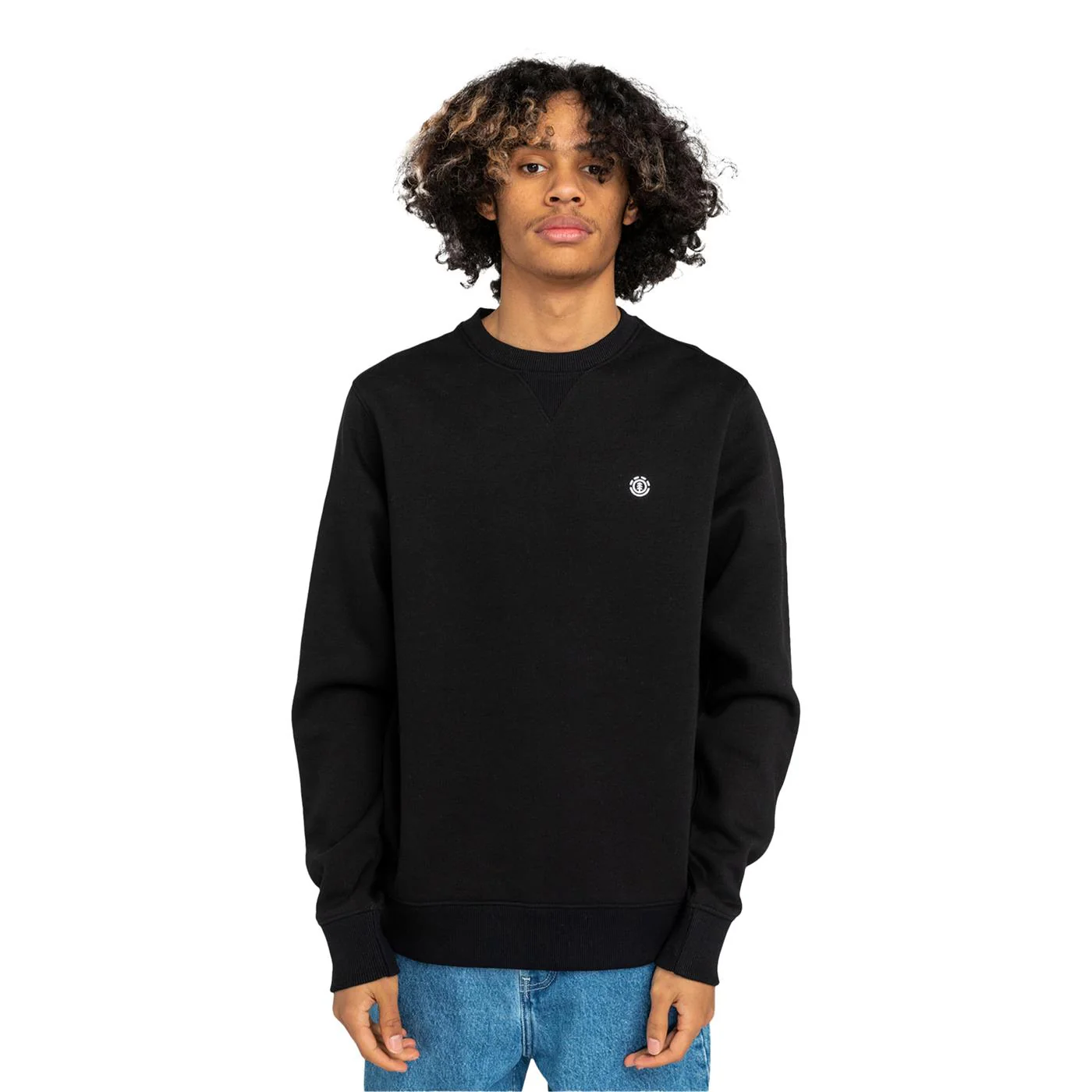 Element Cornell Classic Crew Sweat Flint Black
