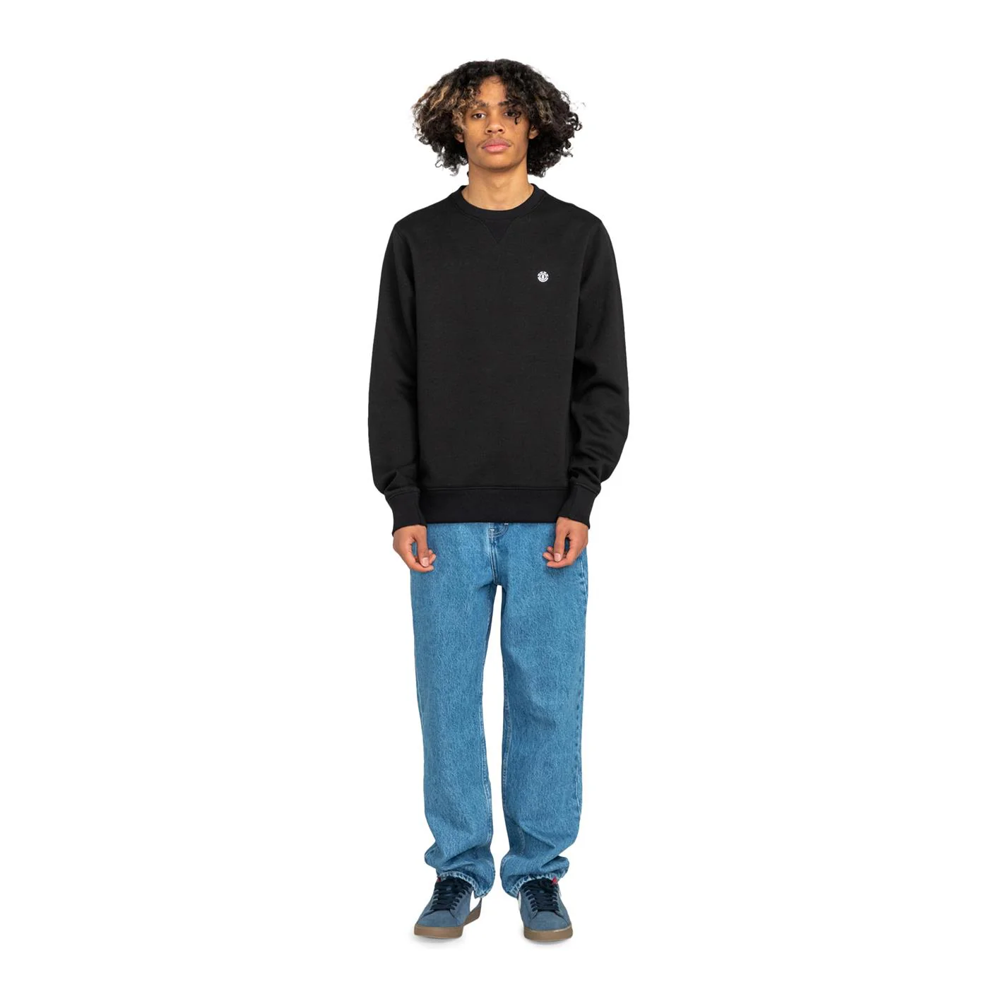 Element Cornell Classic Crew Sweat Flint Black - Image 3