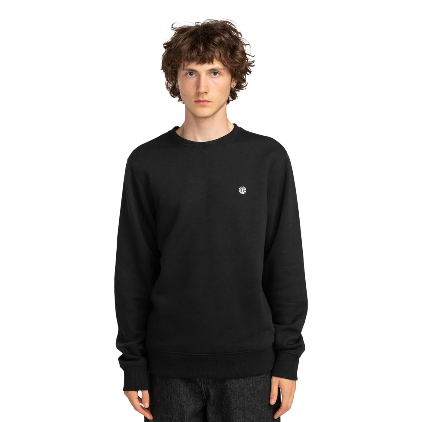Element Cornell Classic Crew Sweat Flint Black