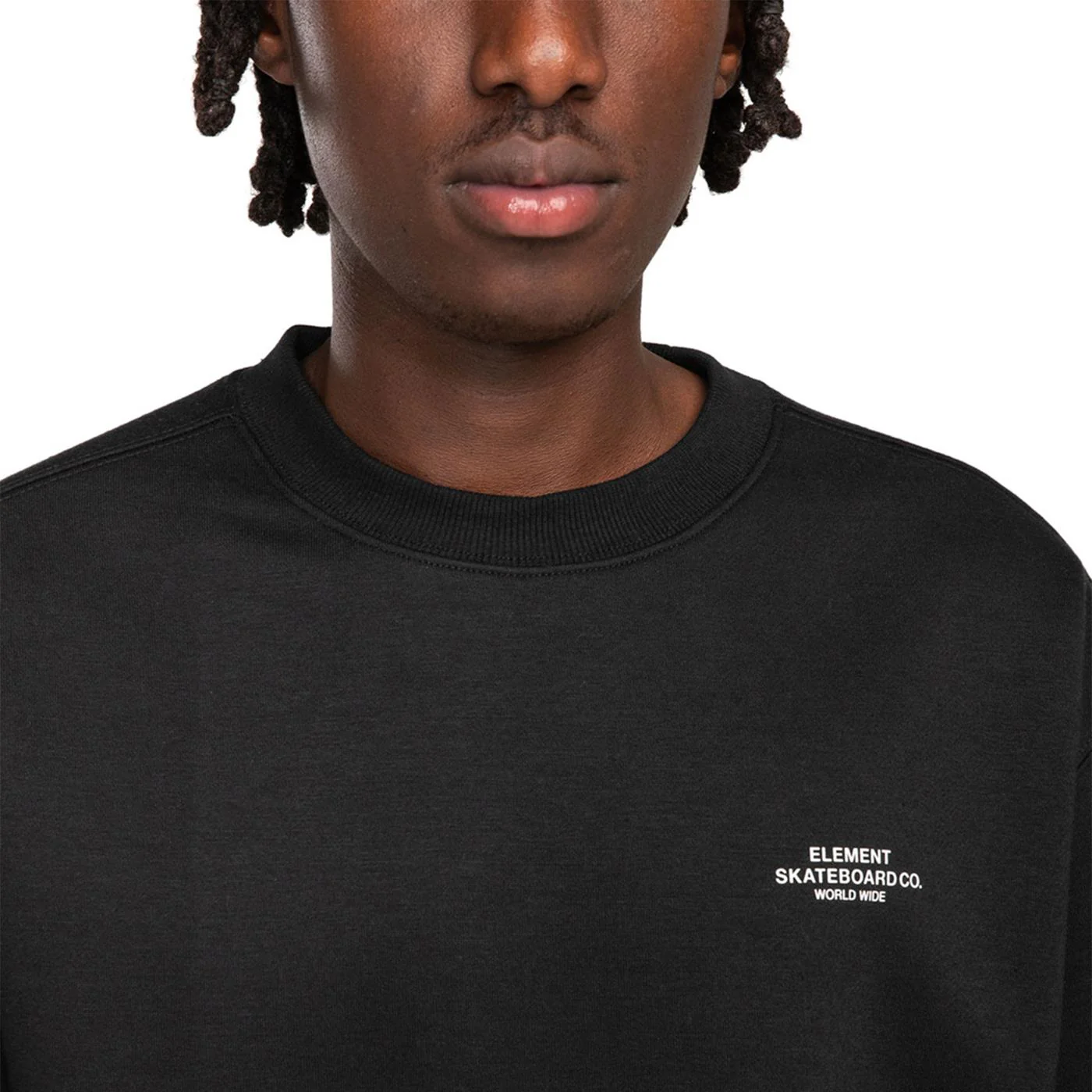 Element Cornell Skate Crew Sweat Flint Black - Image 3