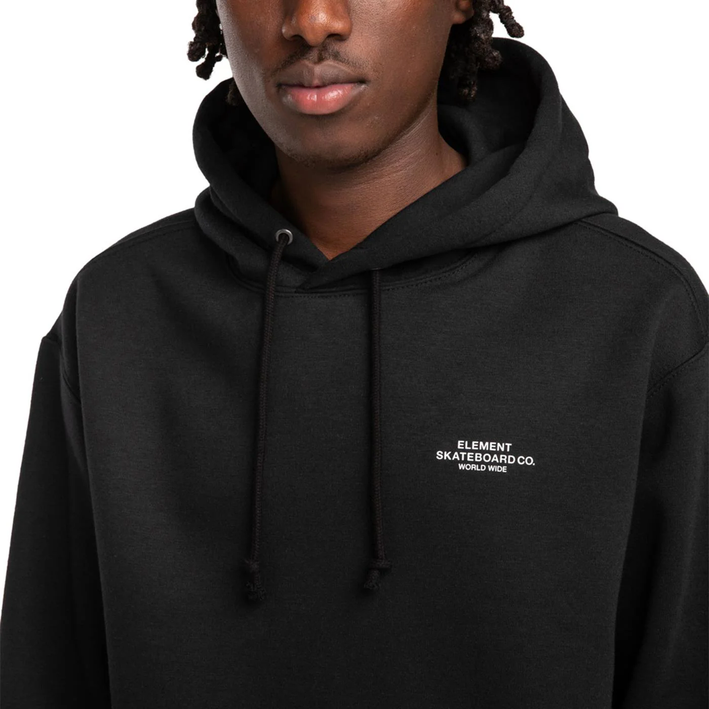 Element Cornell Skate Hoodie Flint Black - Image 3