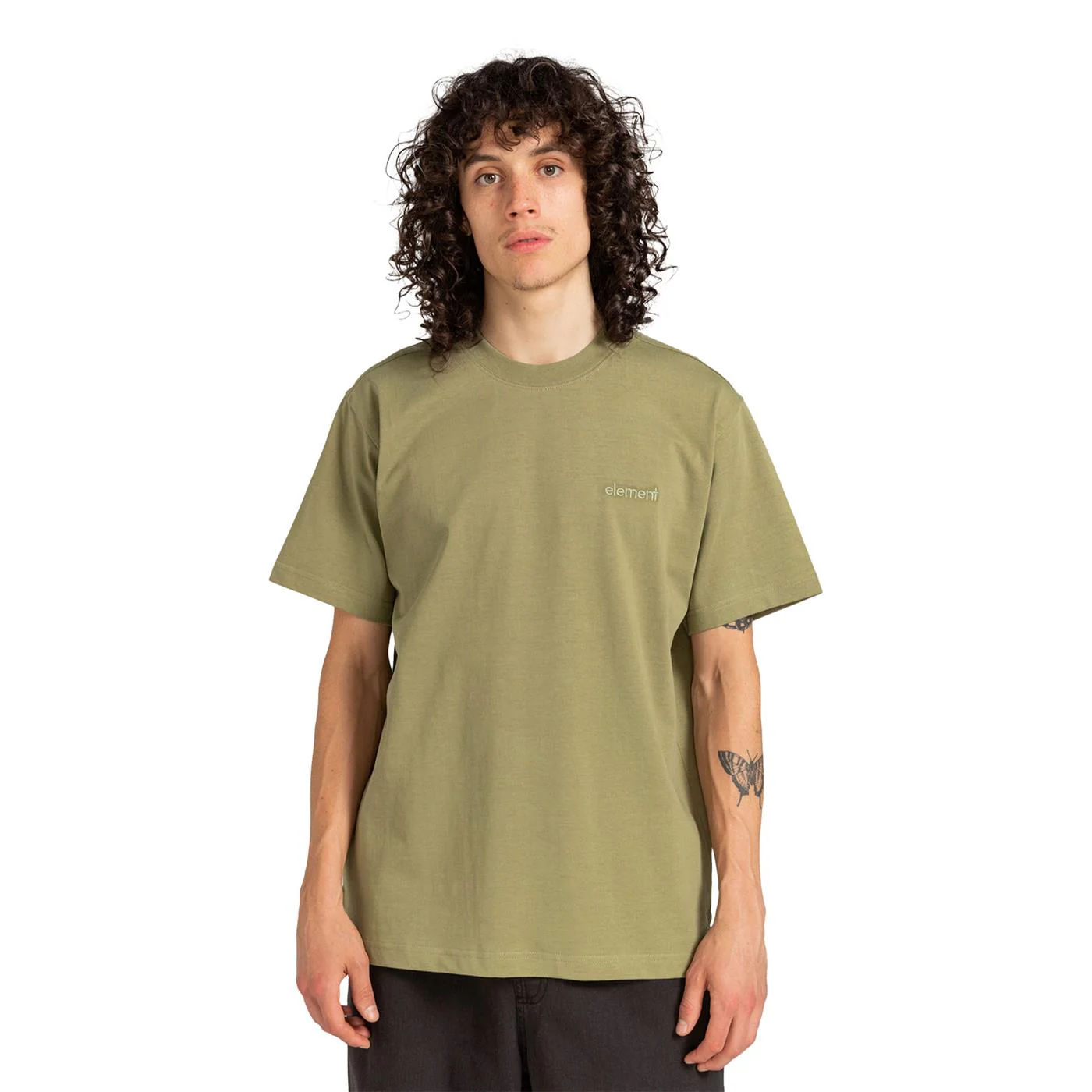 Element Crail 3.0 T-Shirt Oil Green