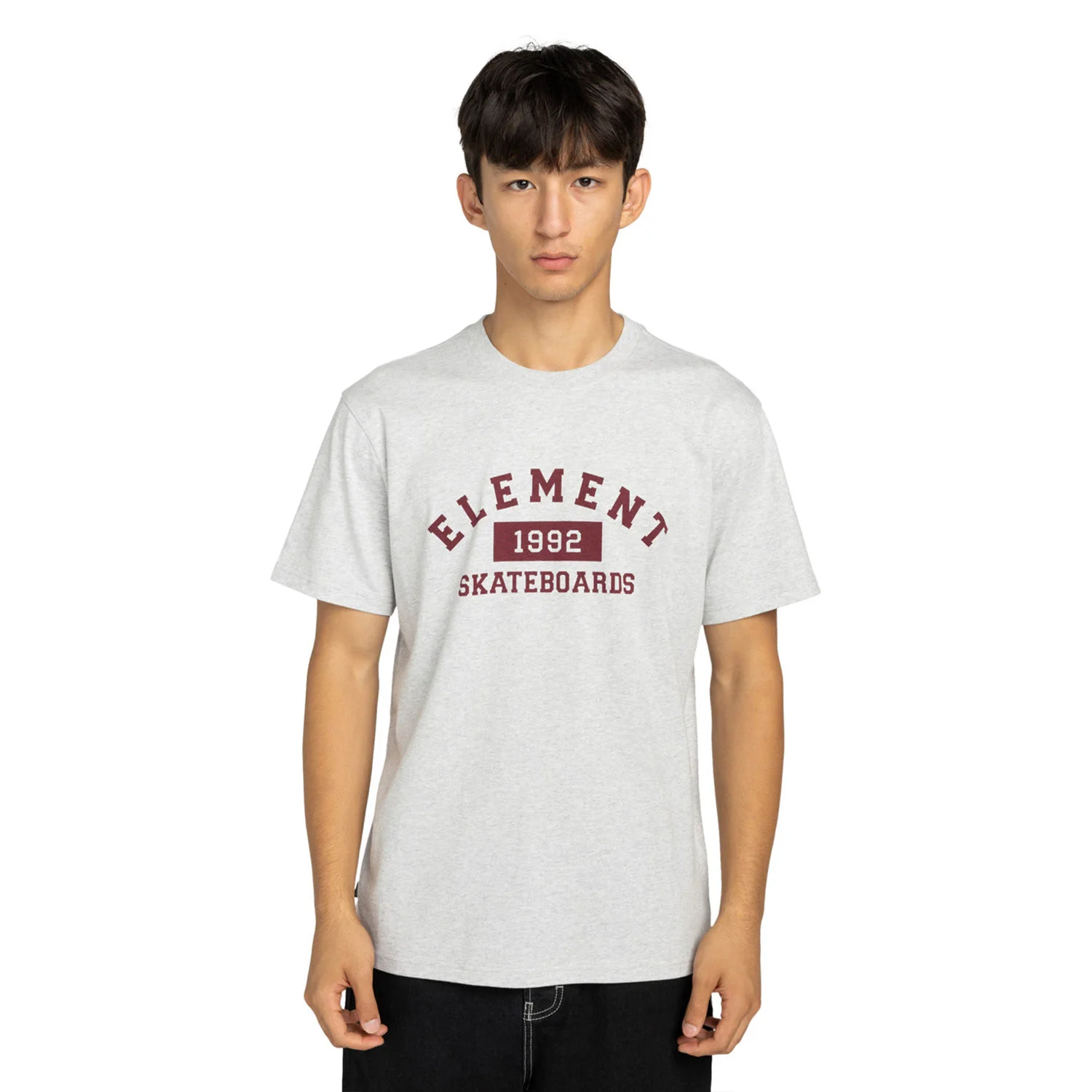 Element Home Team T-Shirt Mid Grey Heather