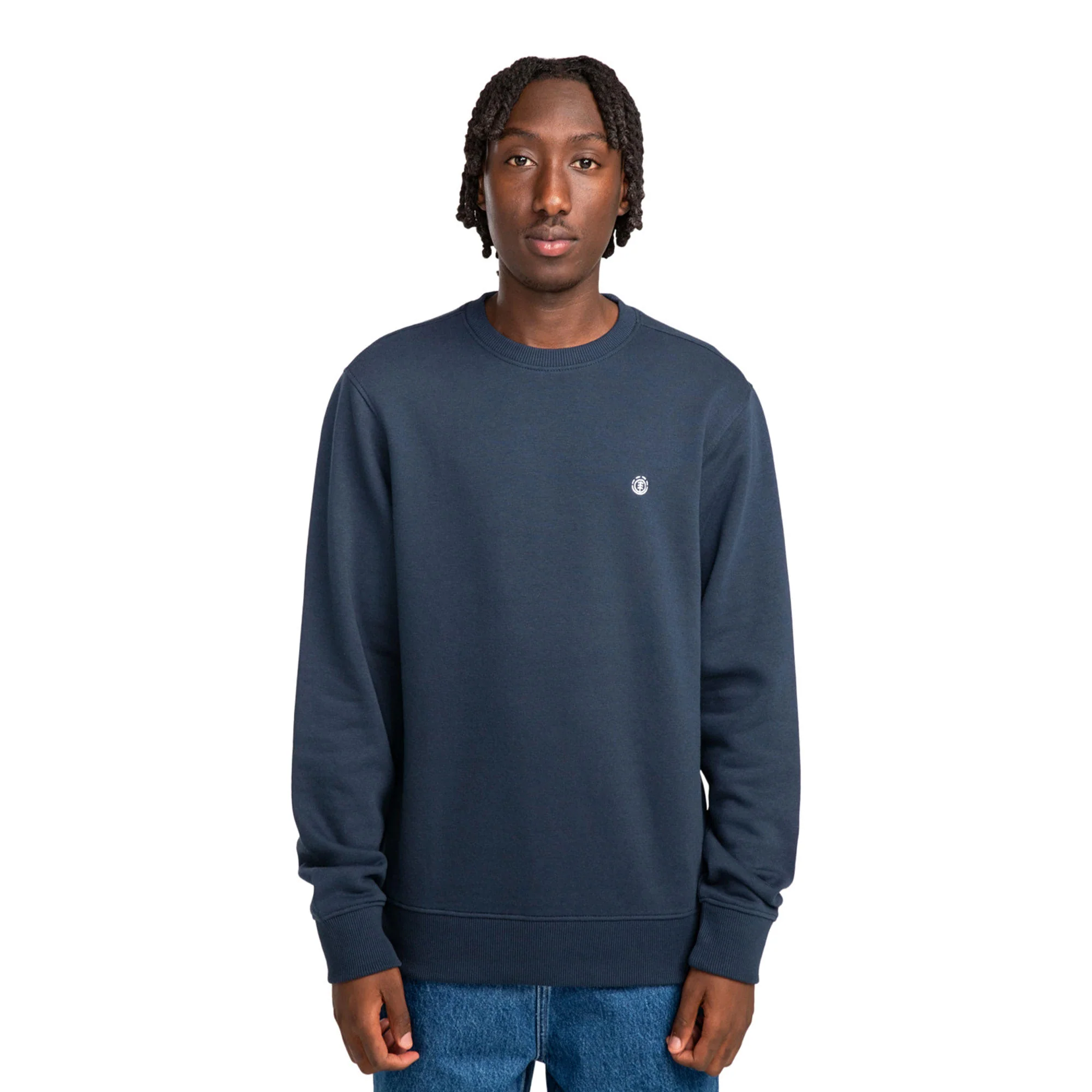 Element Icon Embroidery Crew Eclipse Navy