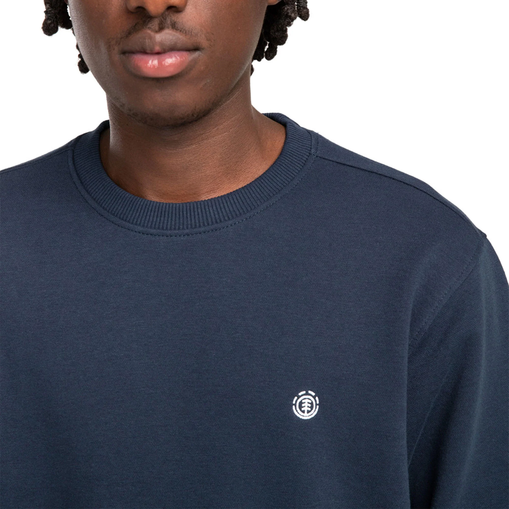 Element Icon Embroidery Crew Eclipse Navy - Image 3