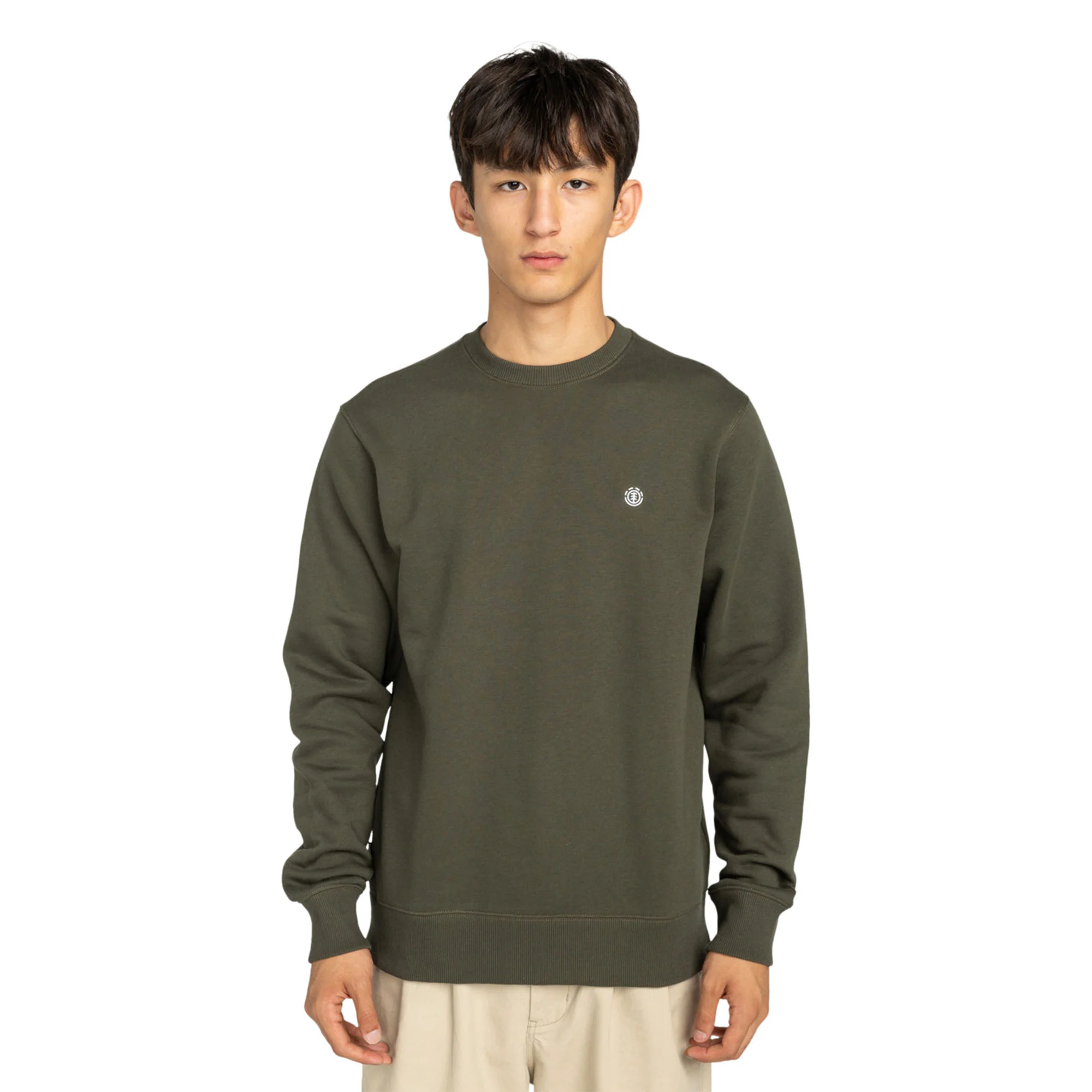 Element Icon Embroidery Crew Forest Night